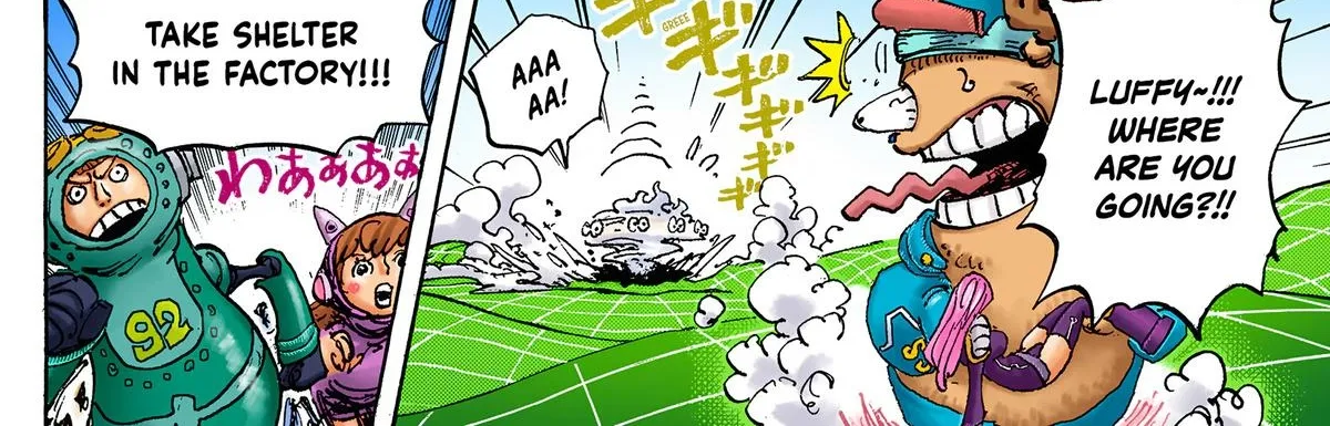 One Piece Colored Manga 