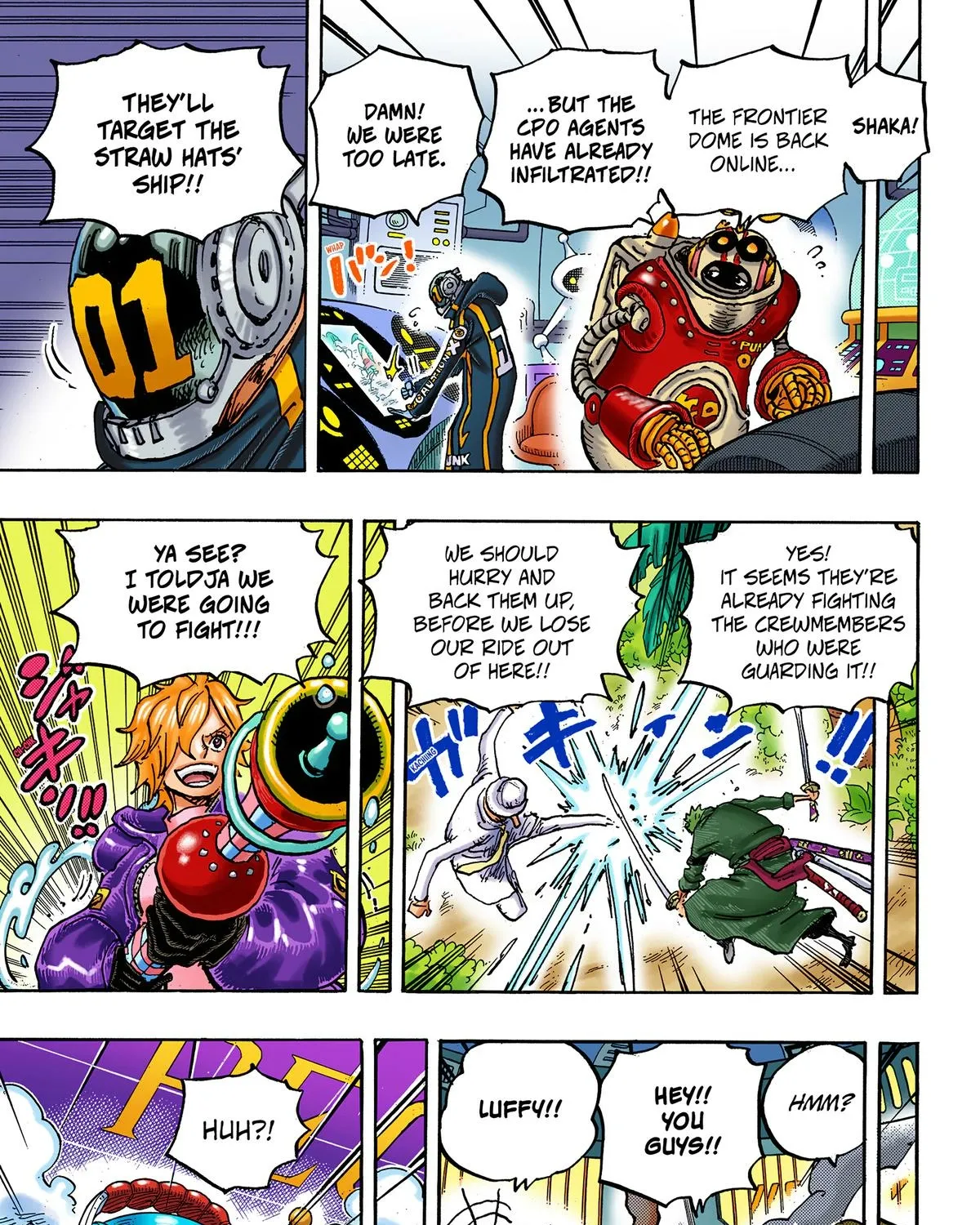 One Piece Colored Manga 