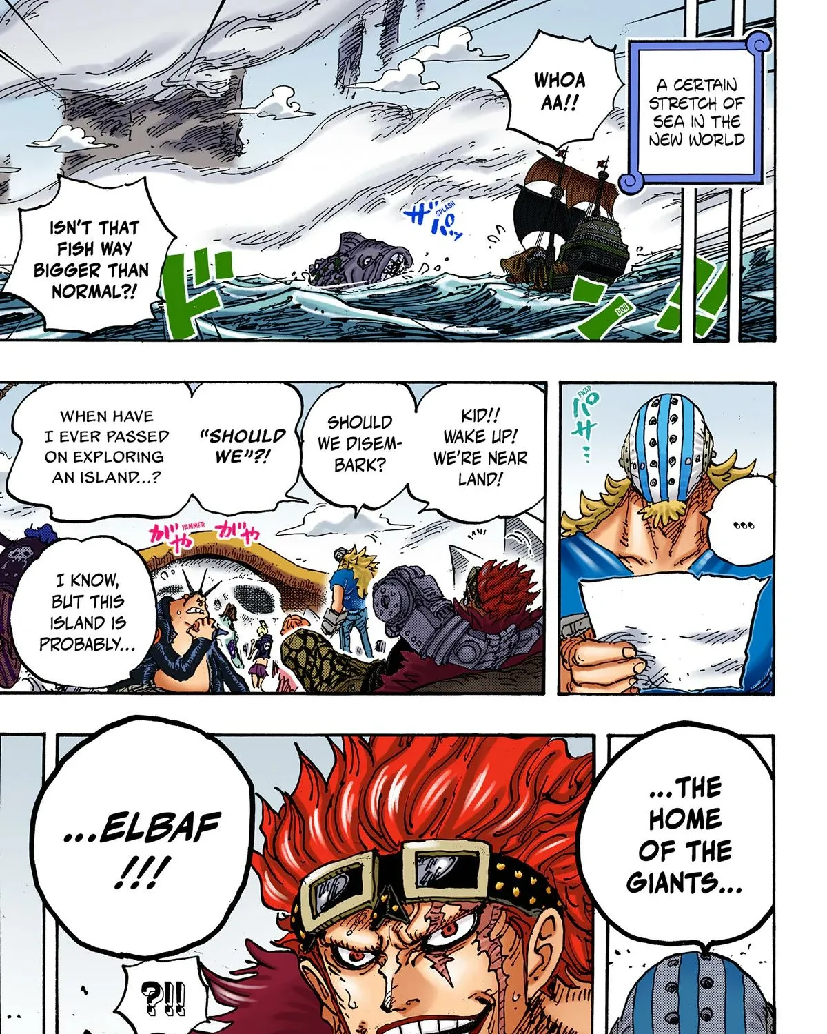 One Piece Colored Manga 