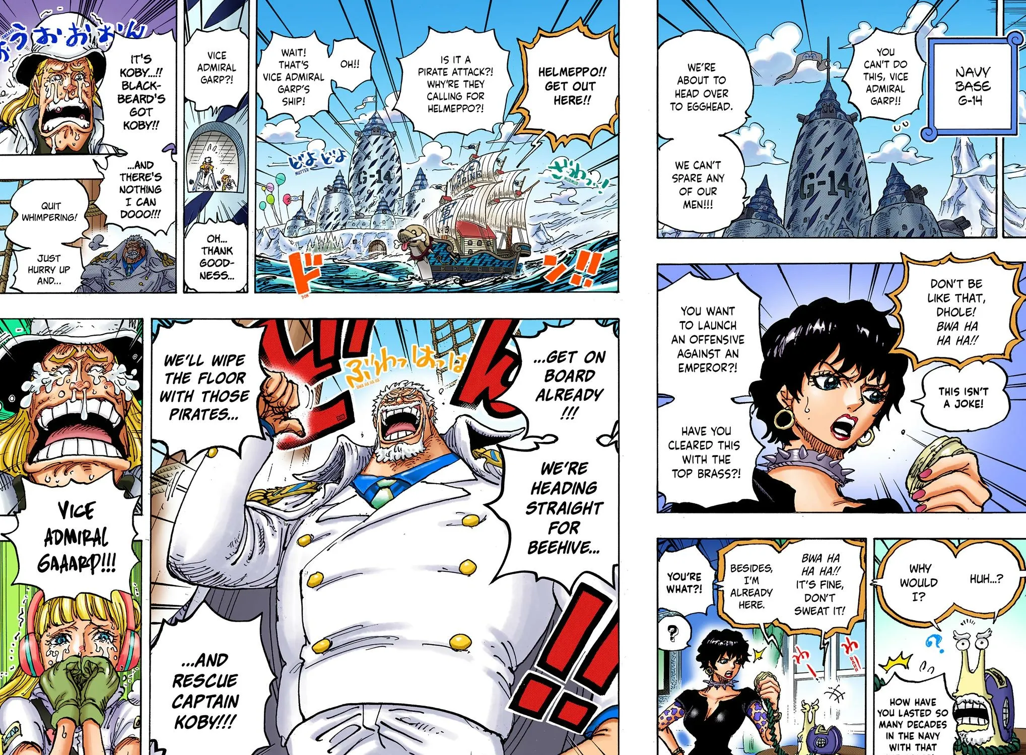 One Piece Colored Manga 