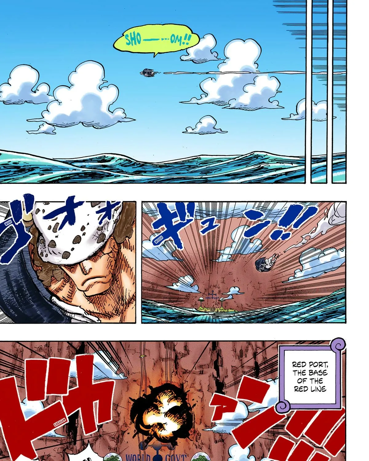 One Piece Colored Manga 