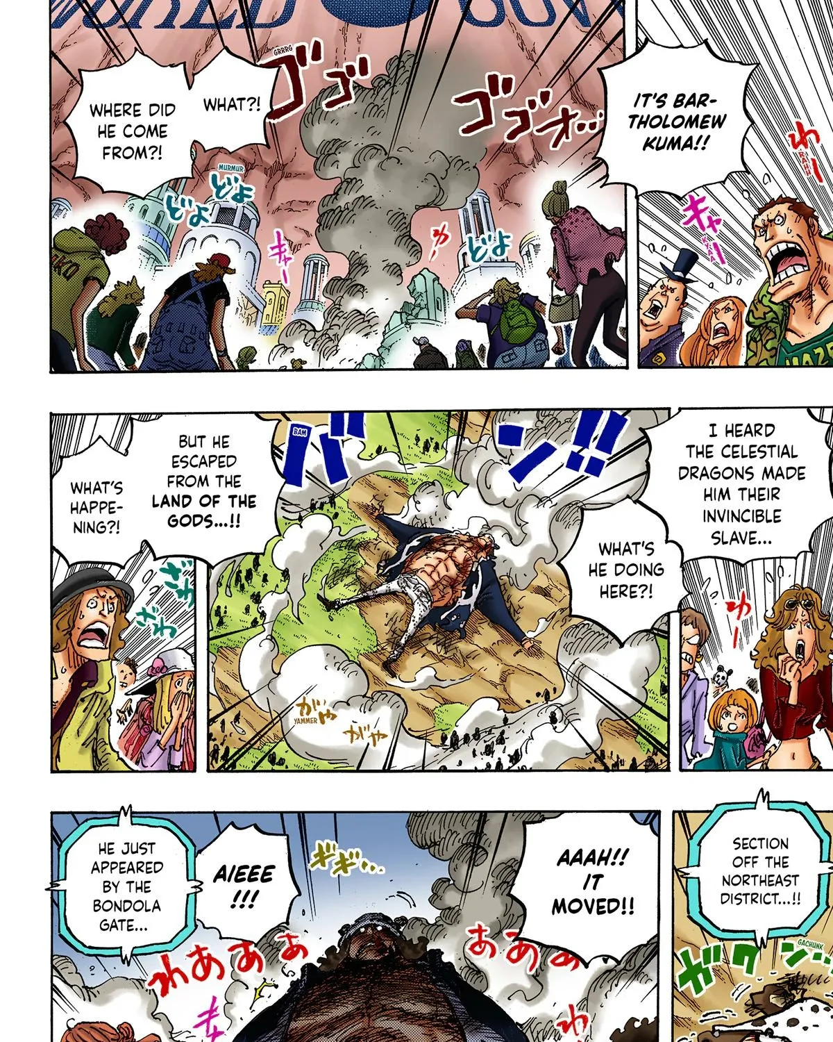 One Piece Colored Manga 