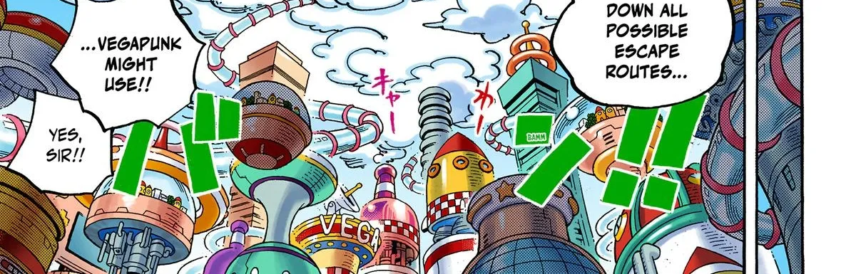 One Piece Colored Manga 