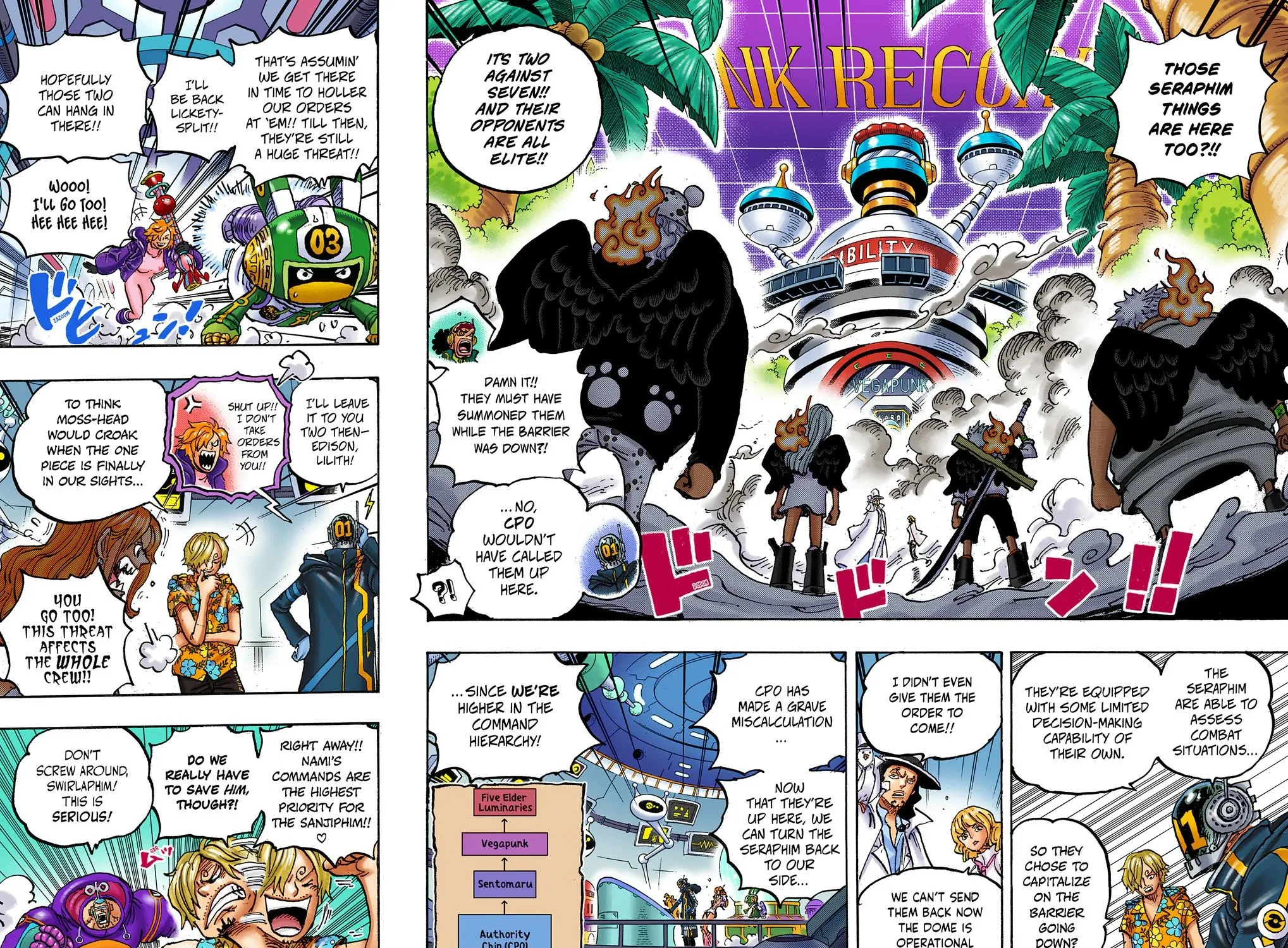 One Piece Colored Manga 