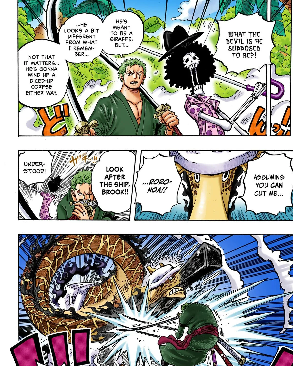 One Piece Colored Manga 