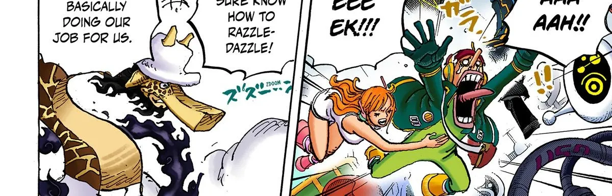 One Piece Colored Manga 