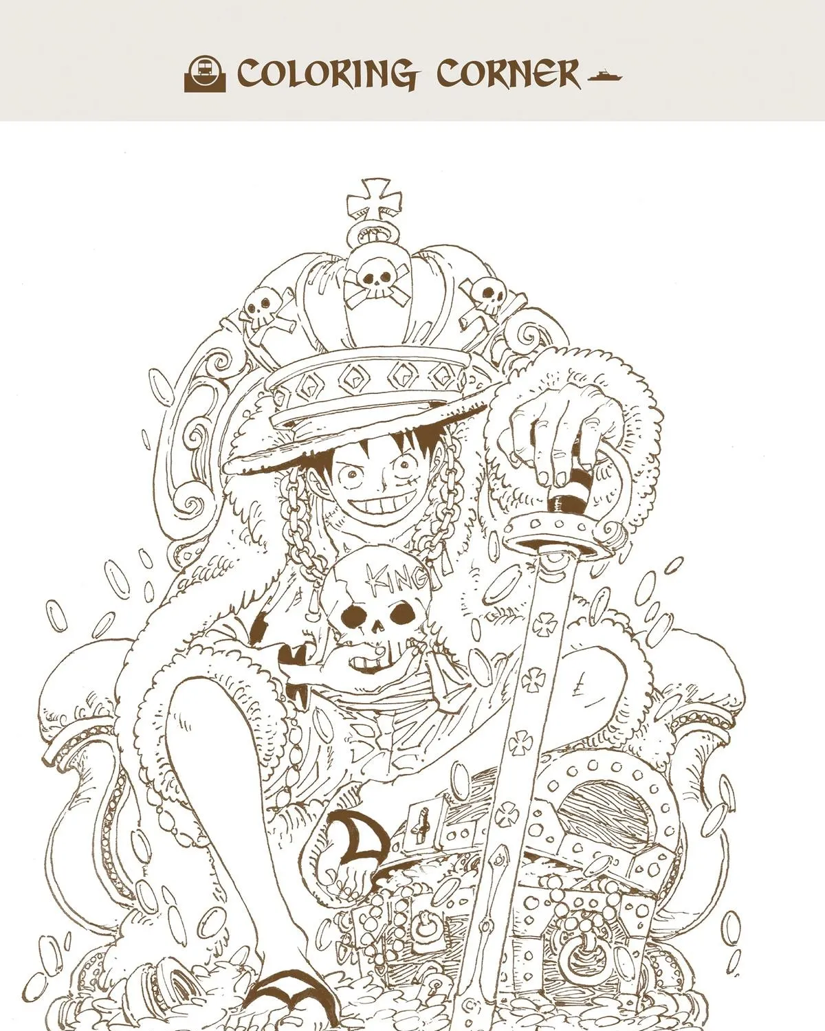 One Piece Colored Manga 