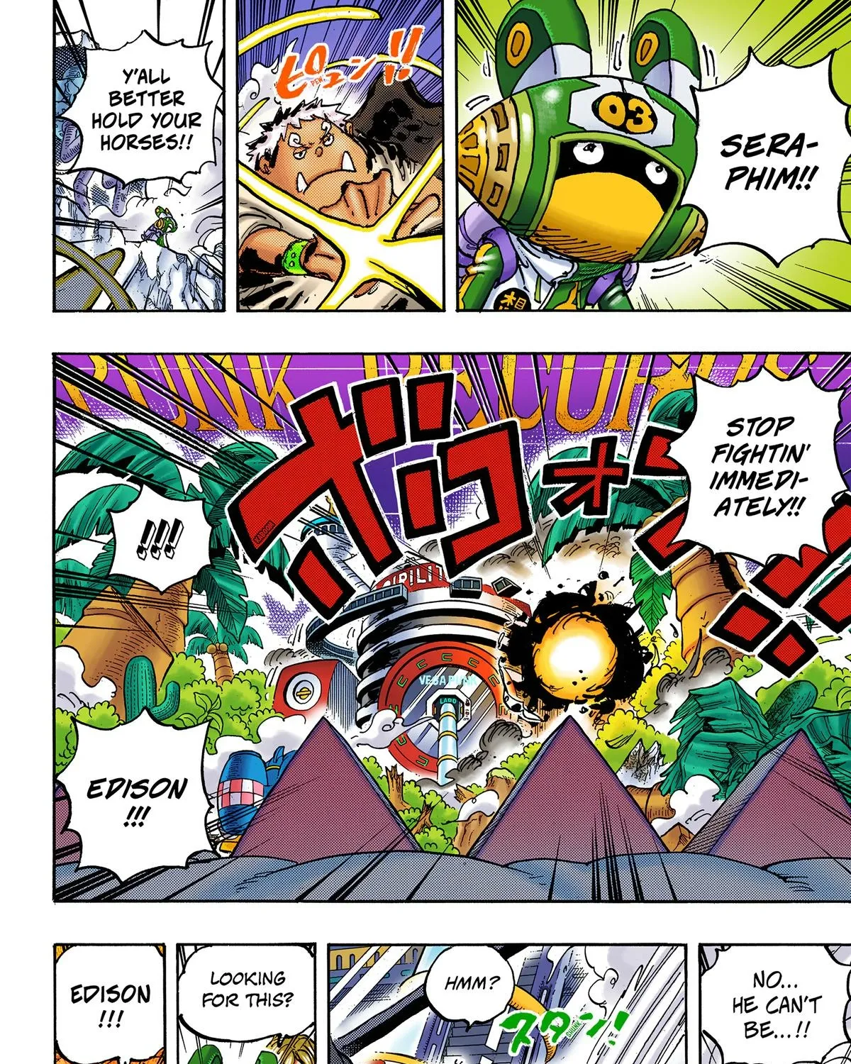 One Piece Colored Manga 