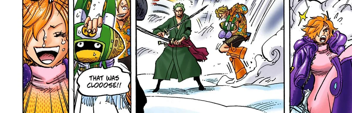 One Piece Colored Manga 