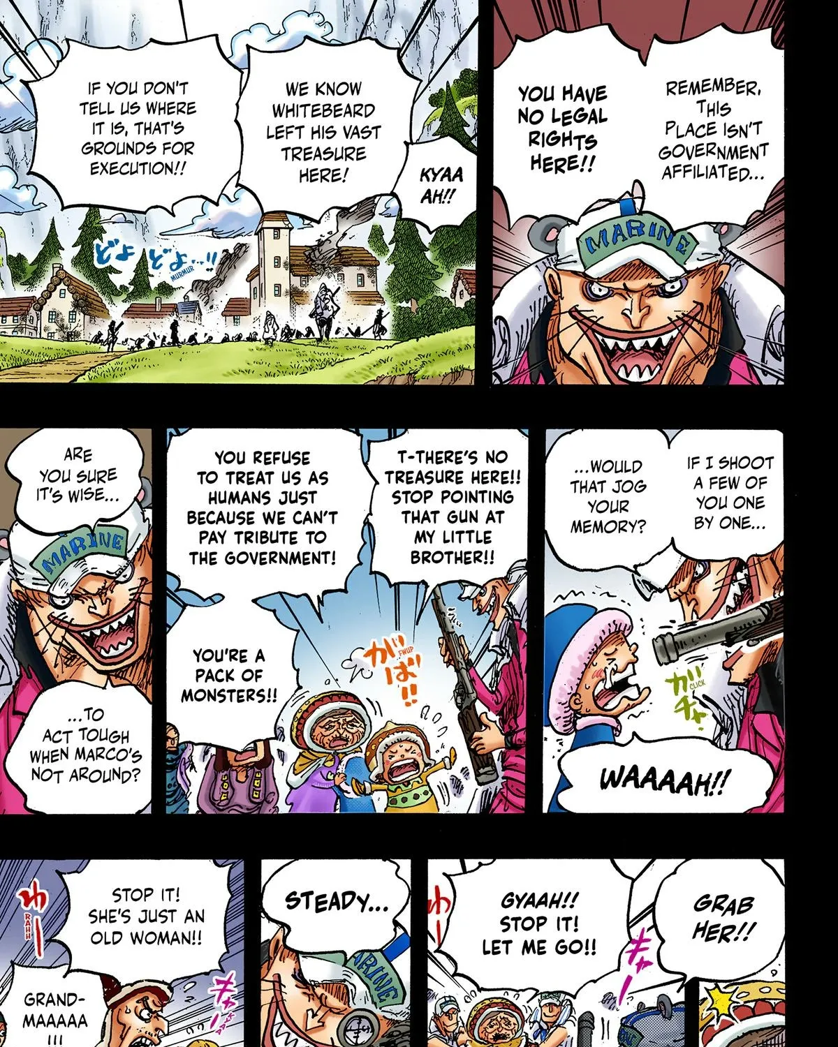 One Piece Colored Manga 