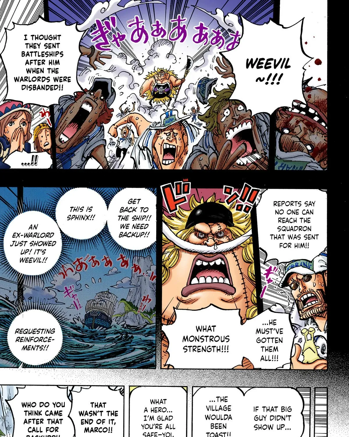 One Piece Colored Manga 