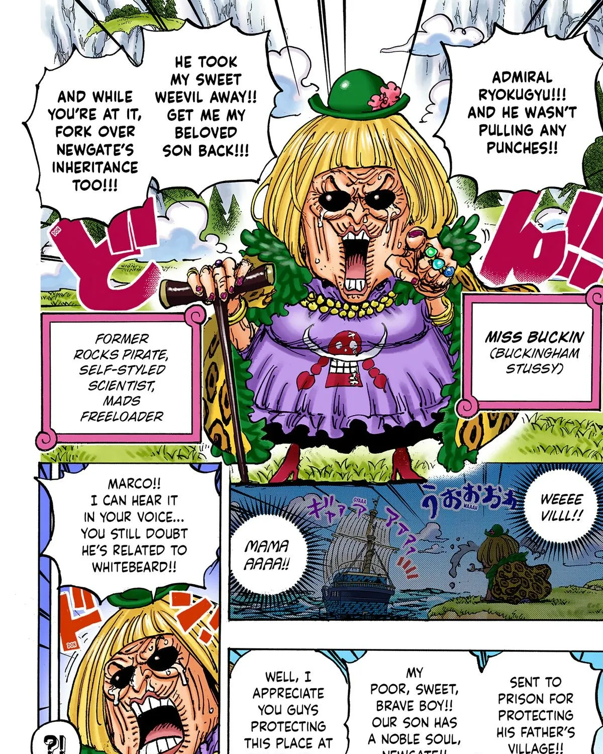 One Piece Colored Manga 
