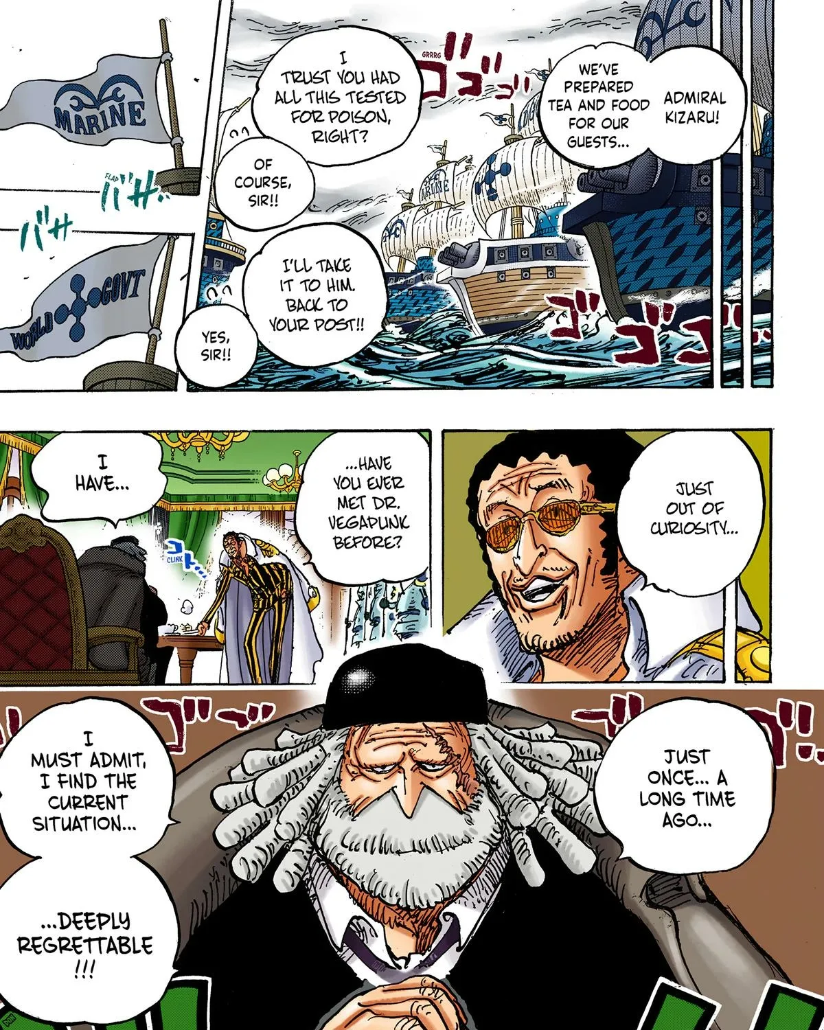 One Piece Colored Manga 