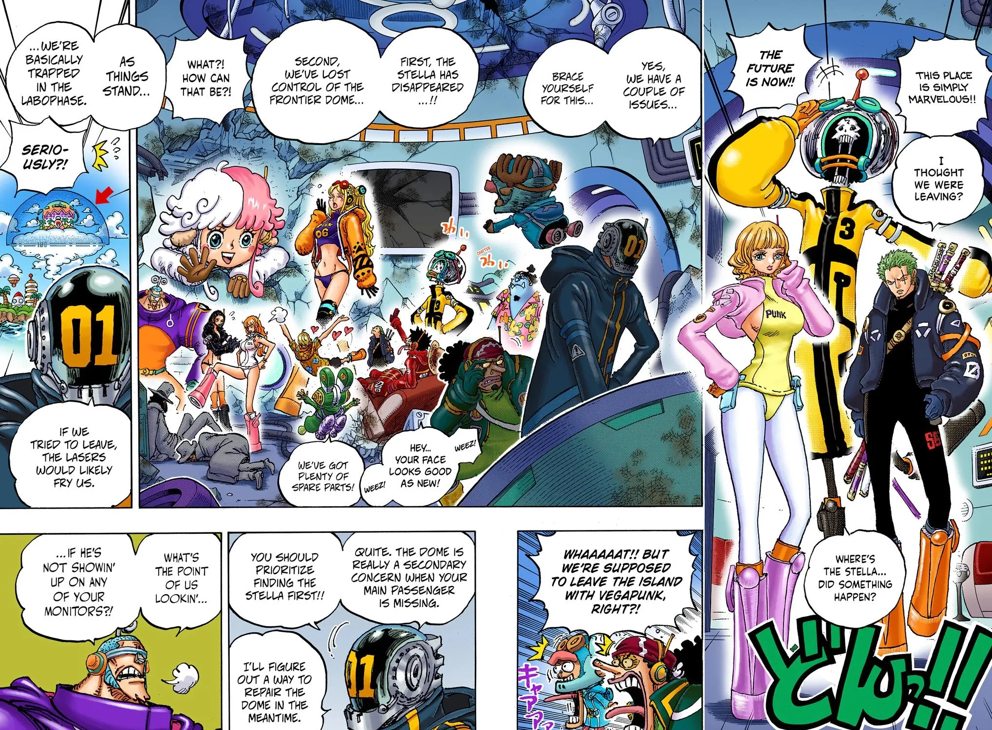 One Piece Colored Manga 