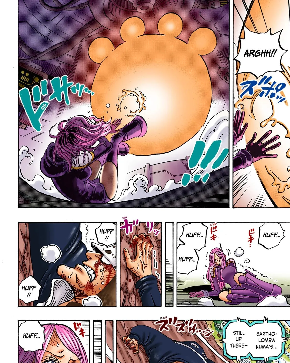 One Piece Colored Manga 