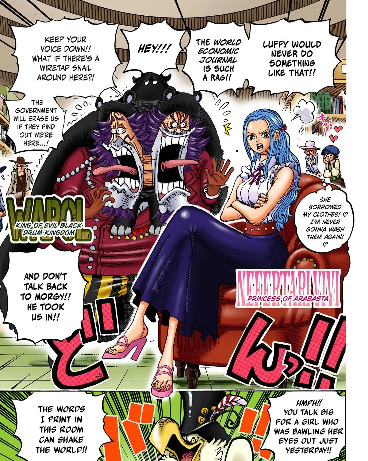 One Piece Colored Manga 