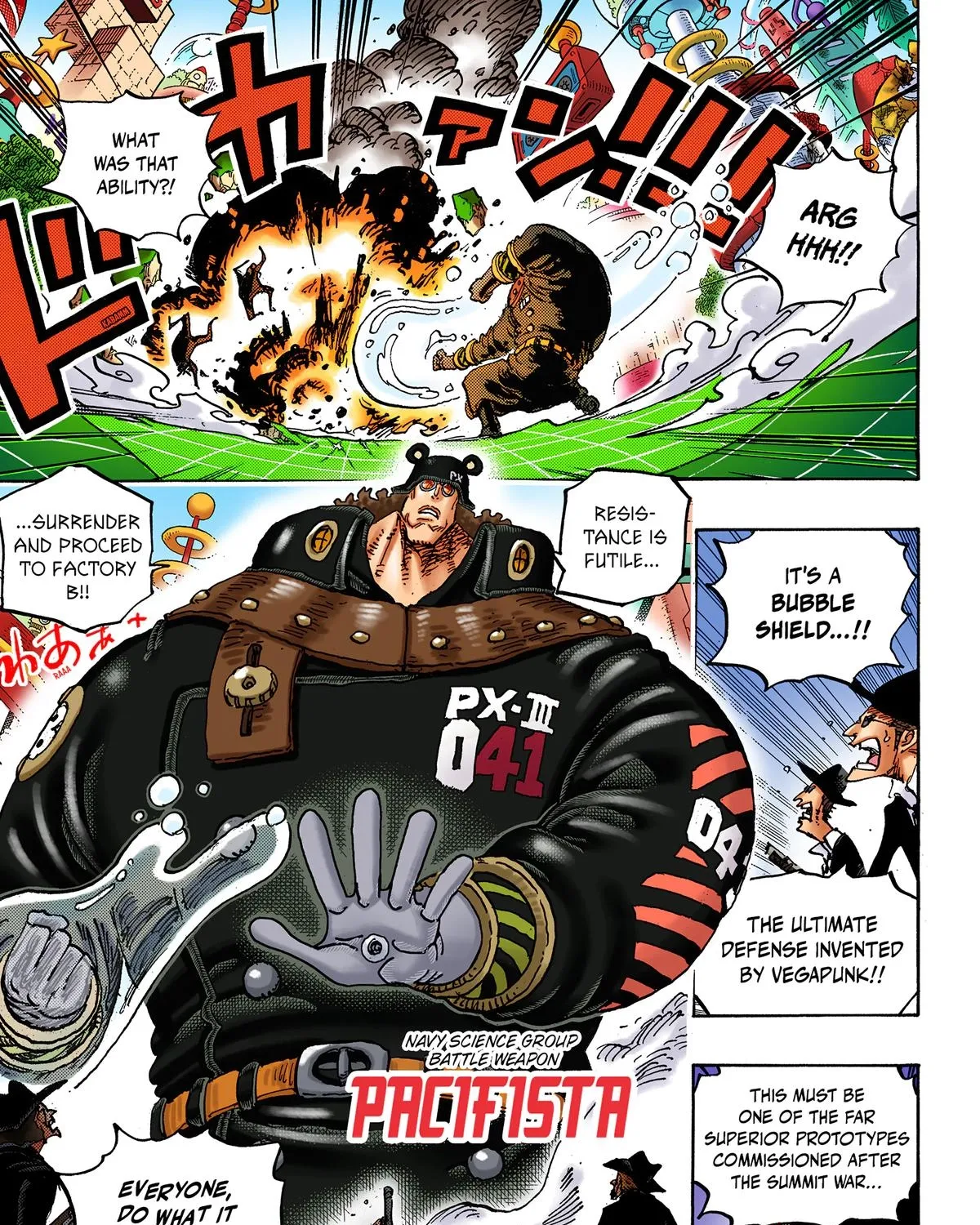 One Piece Colored Manga 