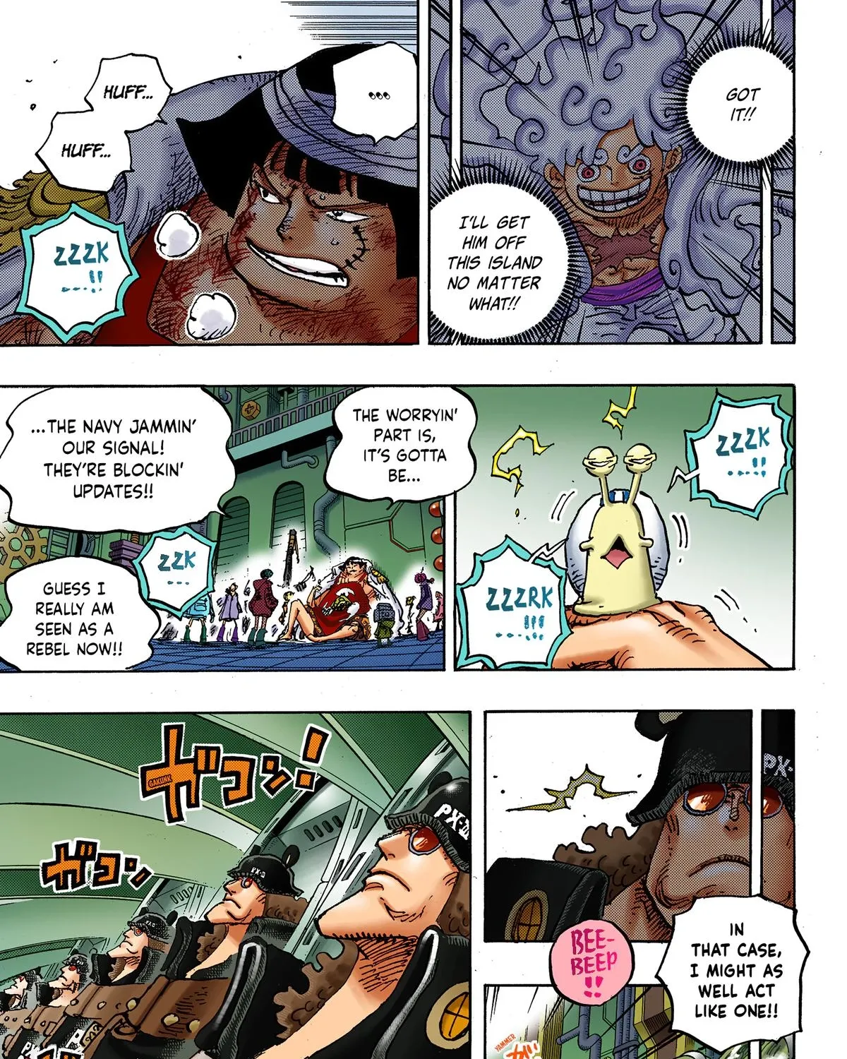 One Piece Colored Manga 
