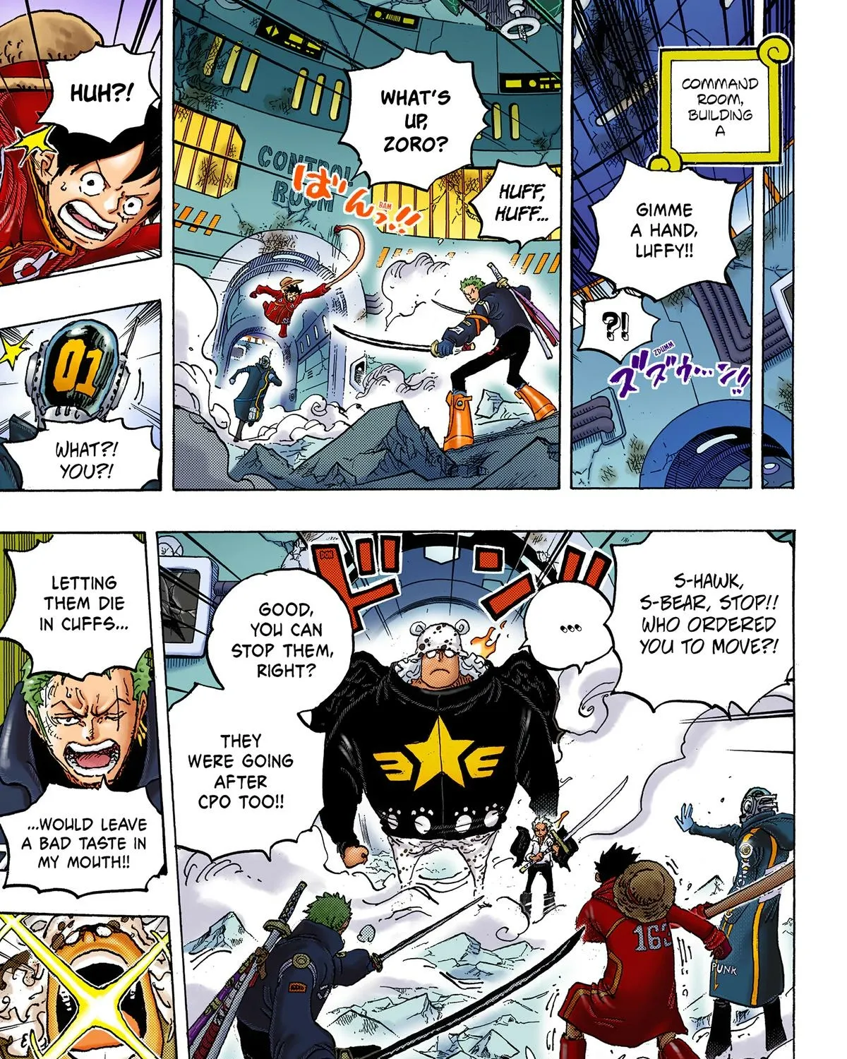 One Piece Colored Manga 