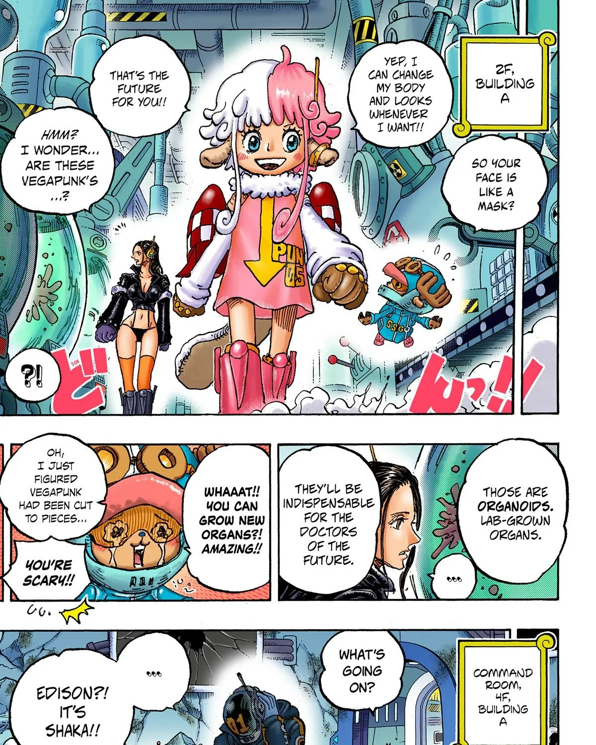 One Piece Colored Manga 