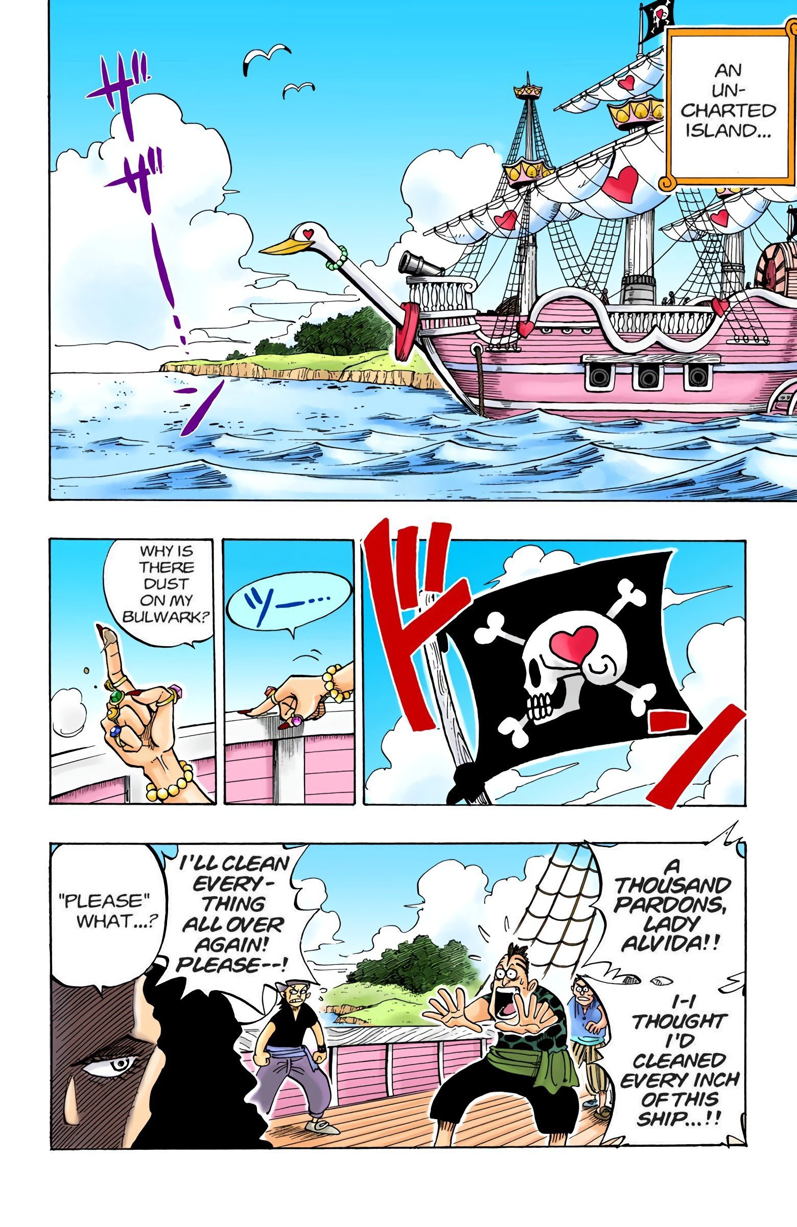 One Piece Colored Manga