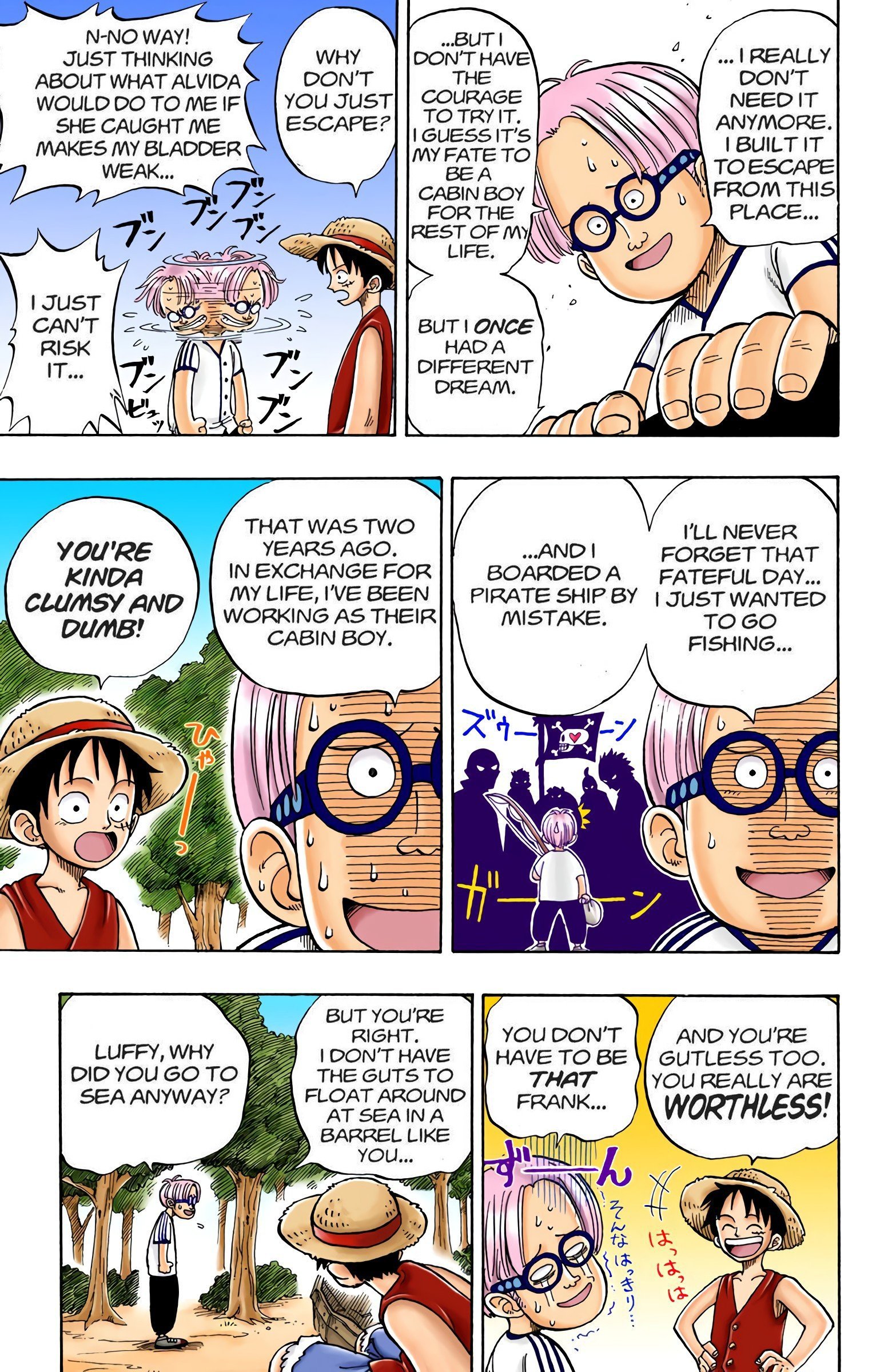 One Piece Colored Manga