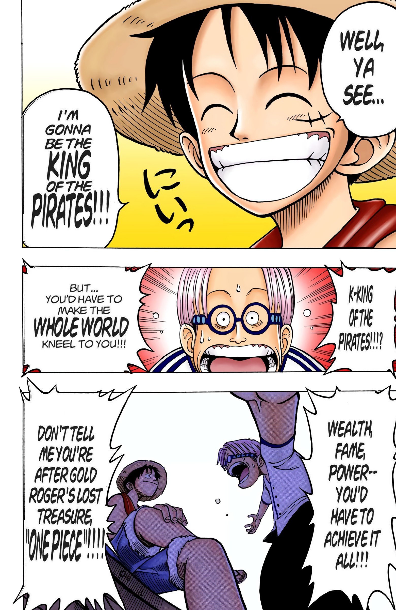 One Piece Colored Manga