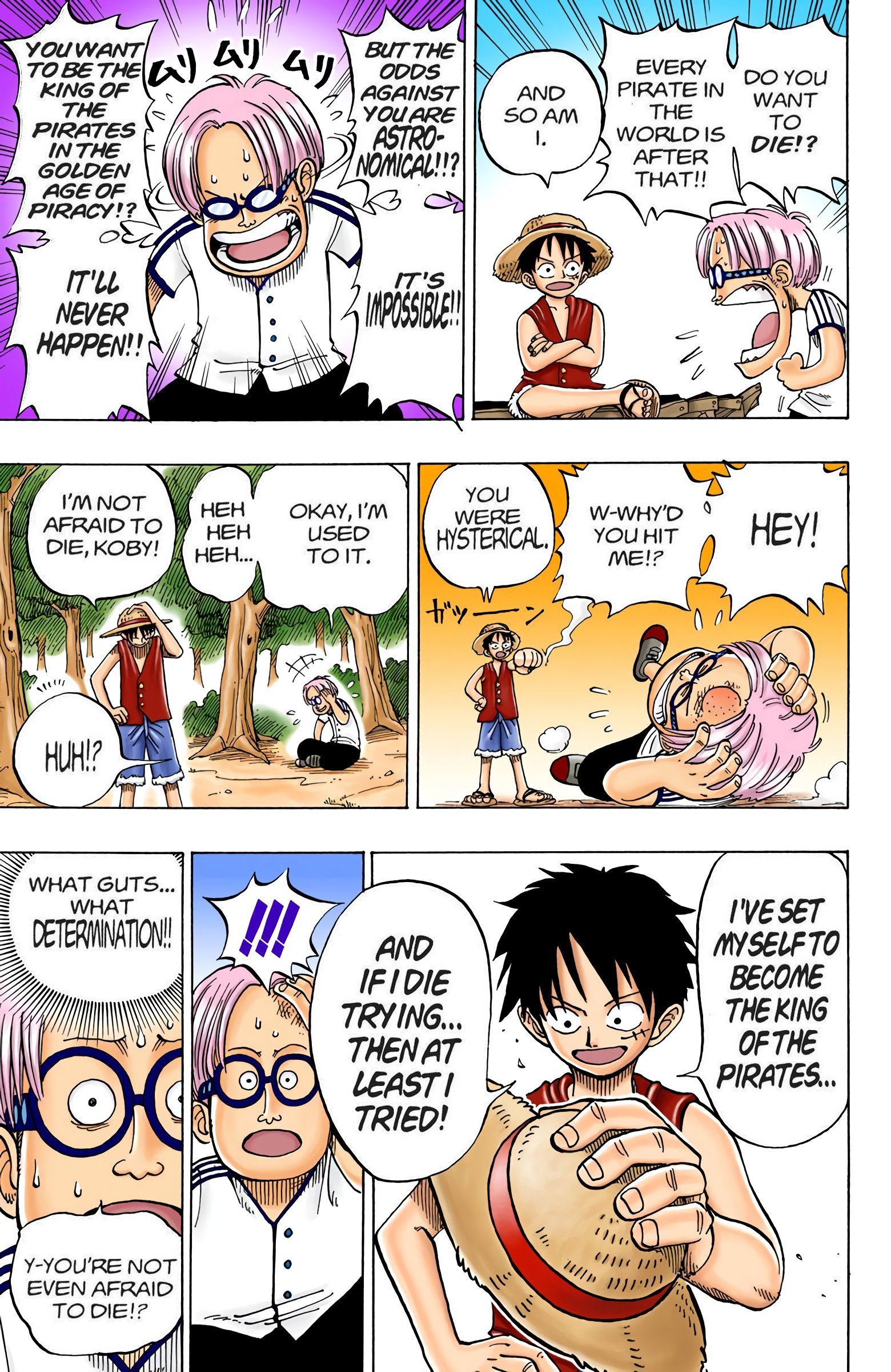 One Piece Colored Manga