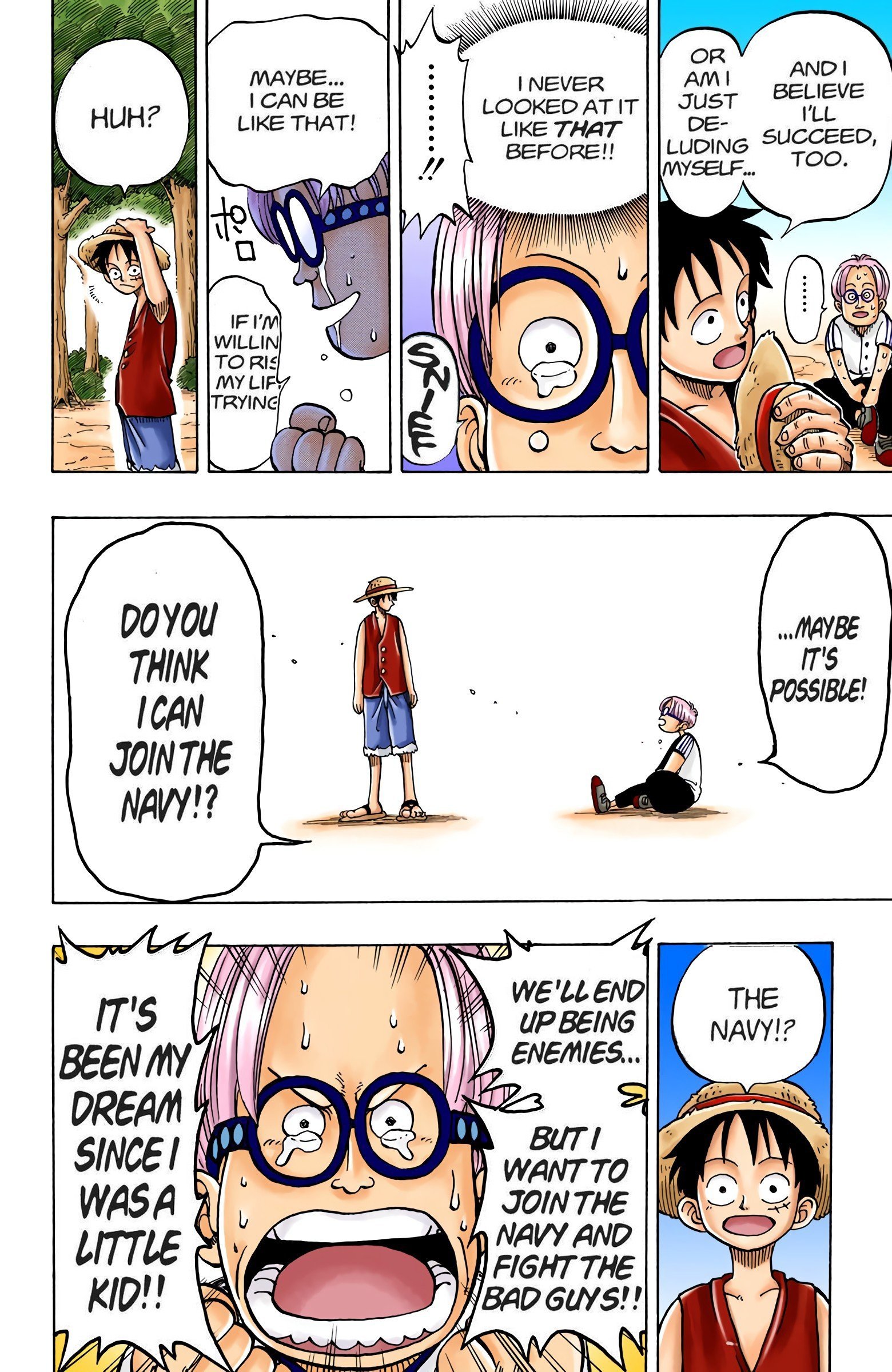 One Piece Colored Manga