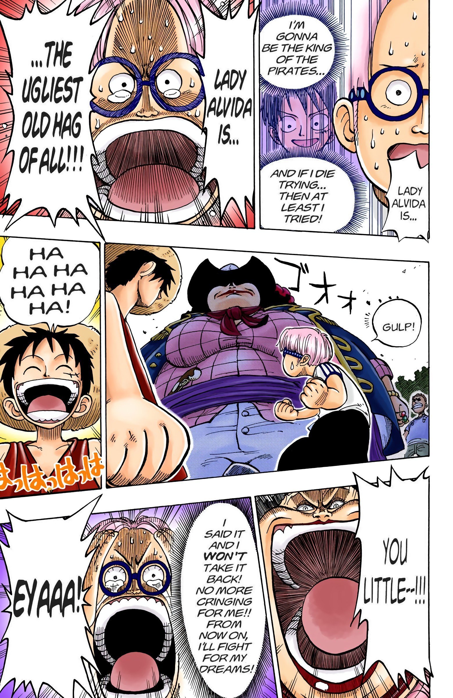 One Piece Colored Manga