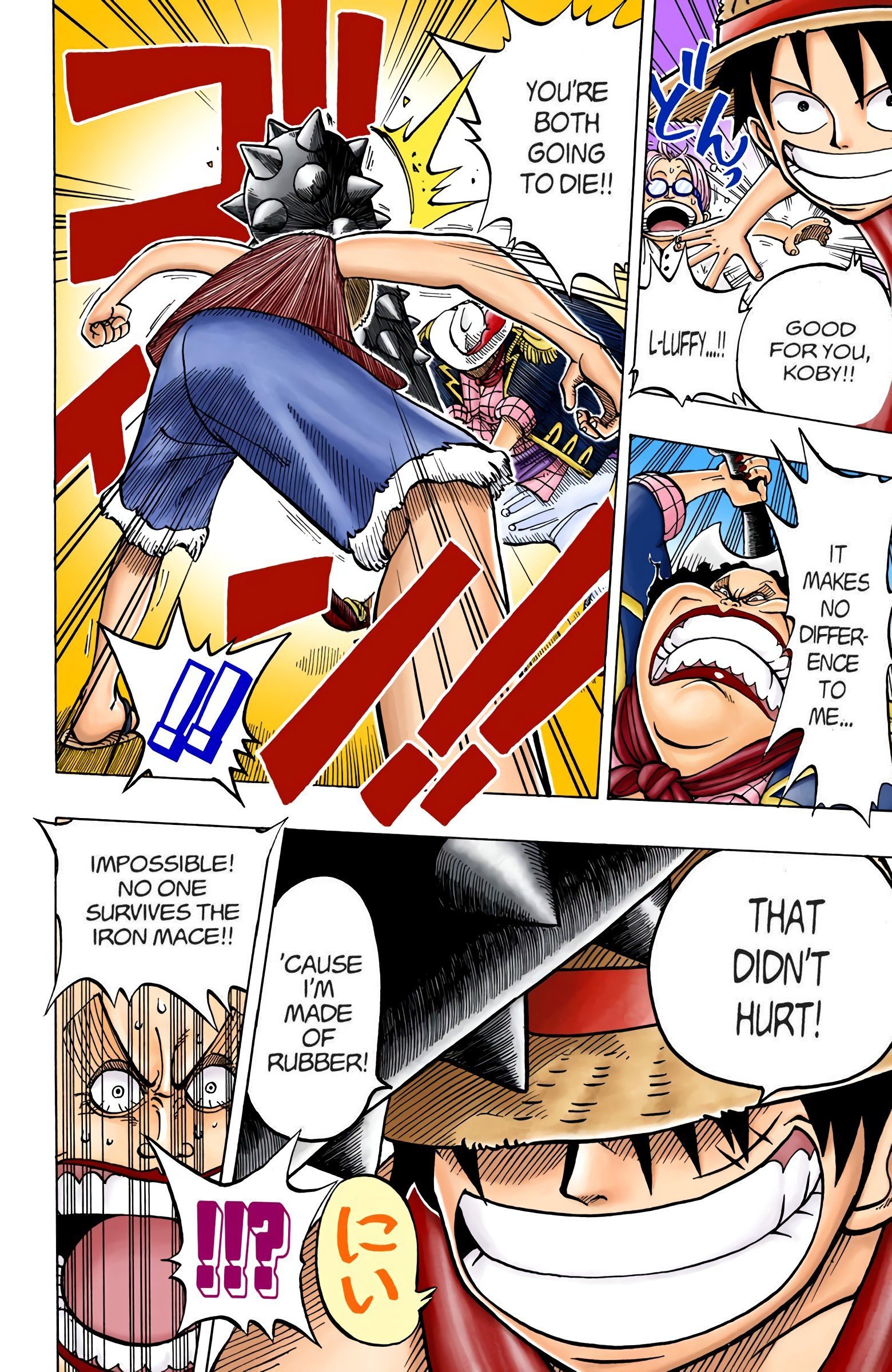 One Piece Colored Manga