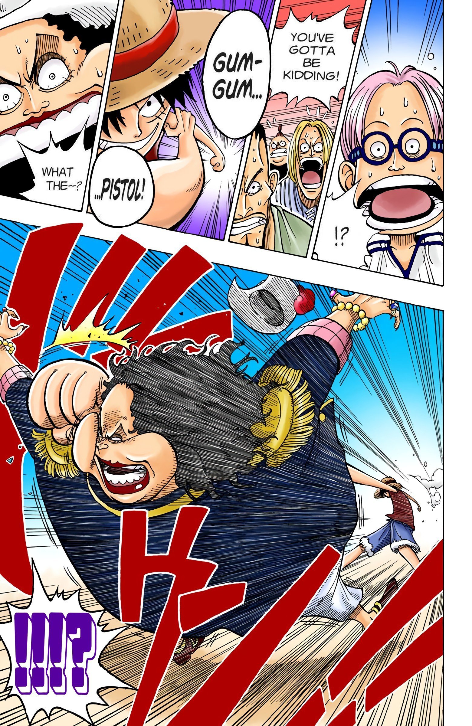 One Piece Colored Manga