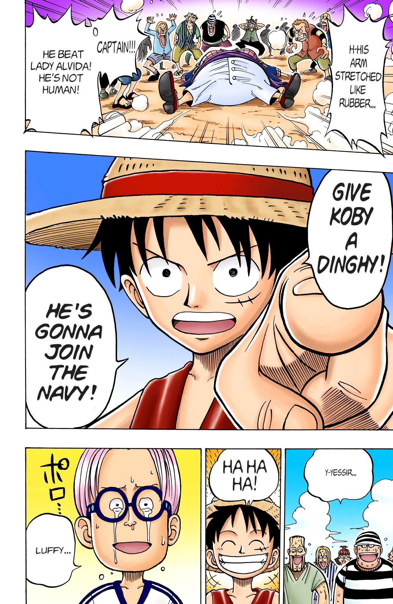 One Piece Colored Manga