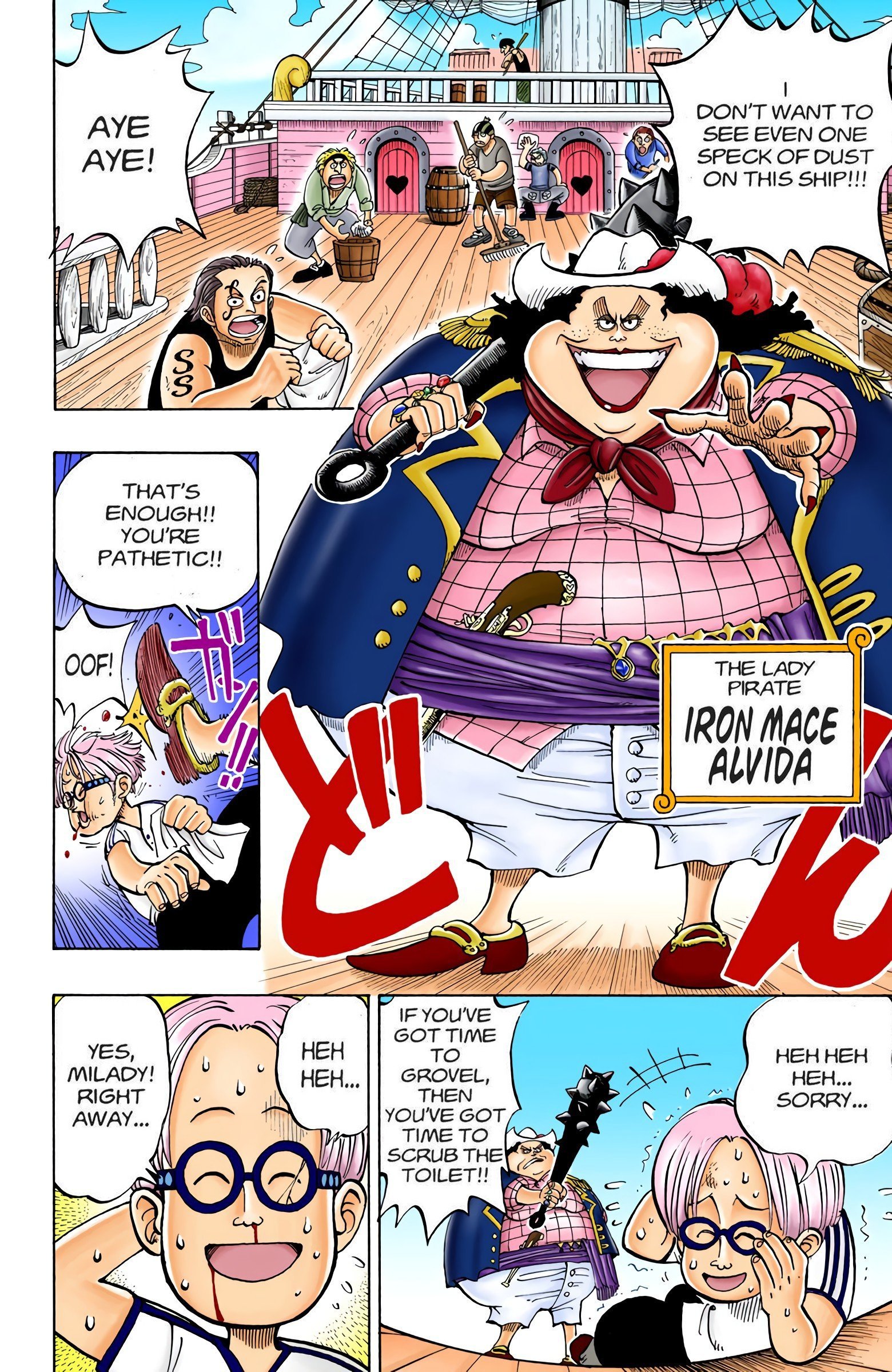 One Piece Colored Manga