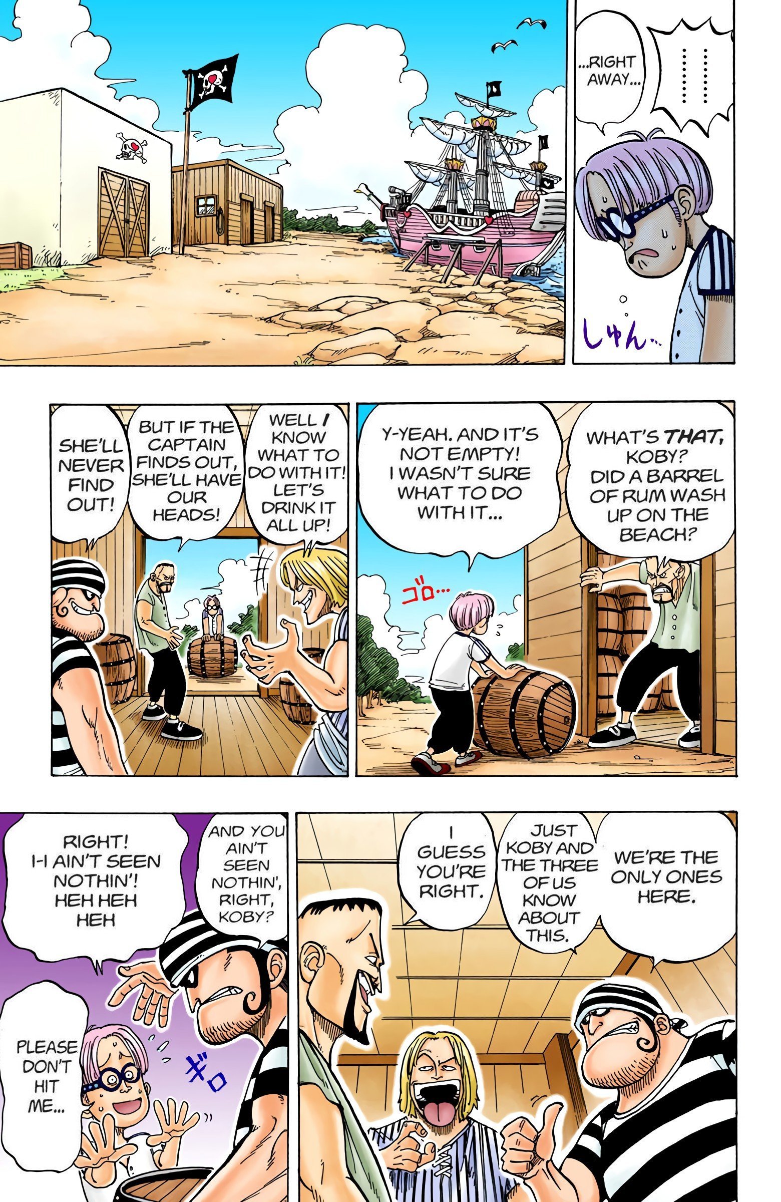 One Piece Colored Manga