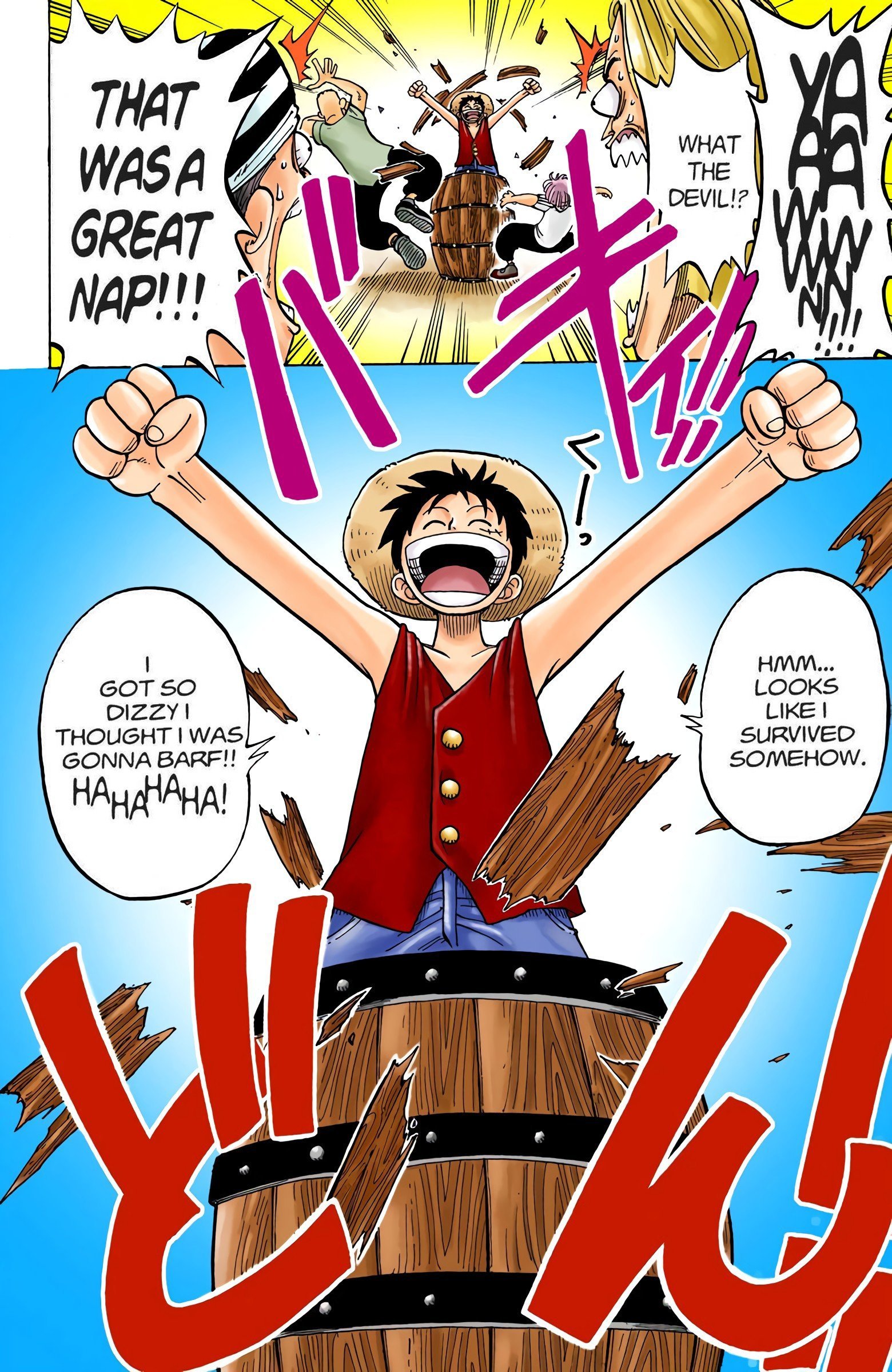 One Piece Colored Manga