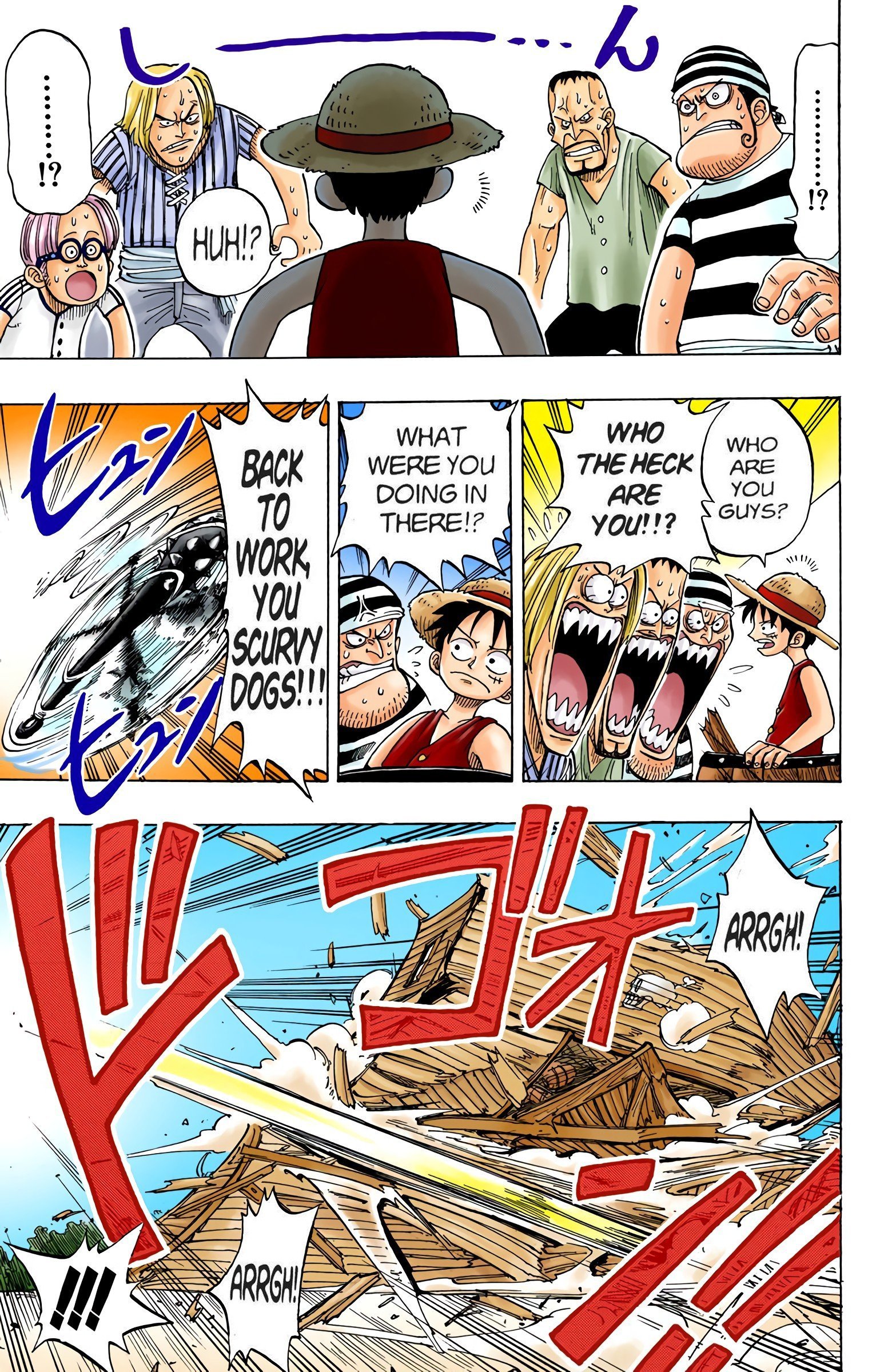 One Piece Colored Manga