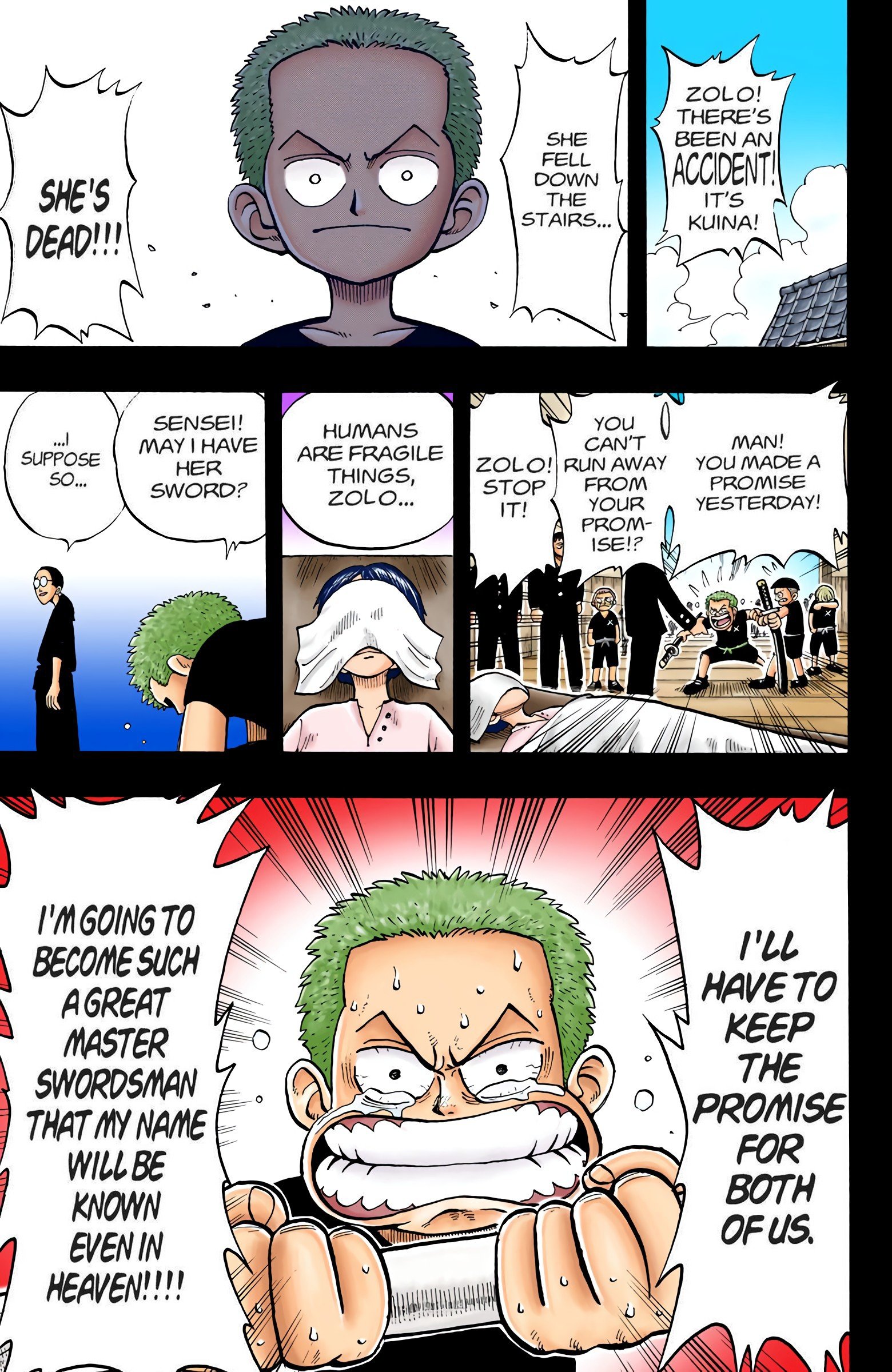 One Piece Colored Manga