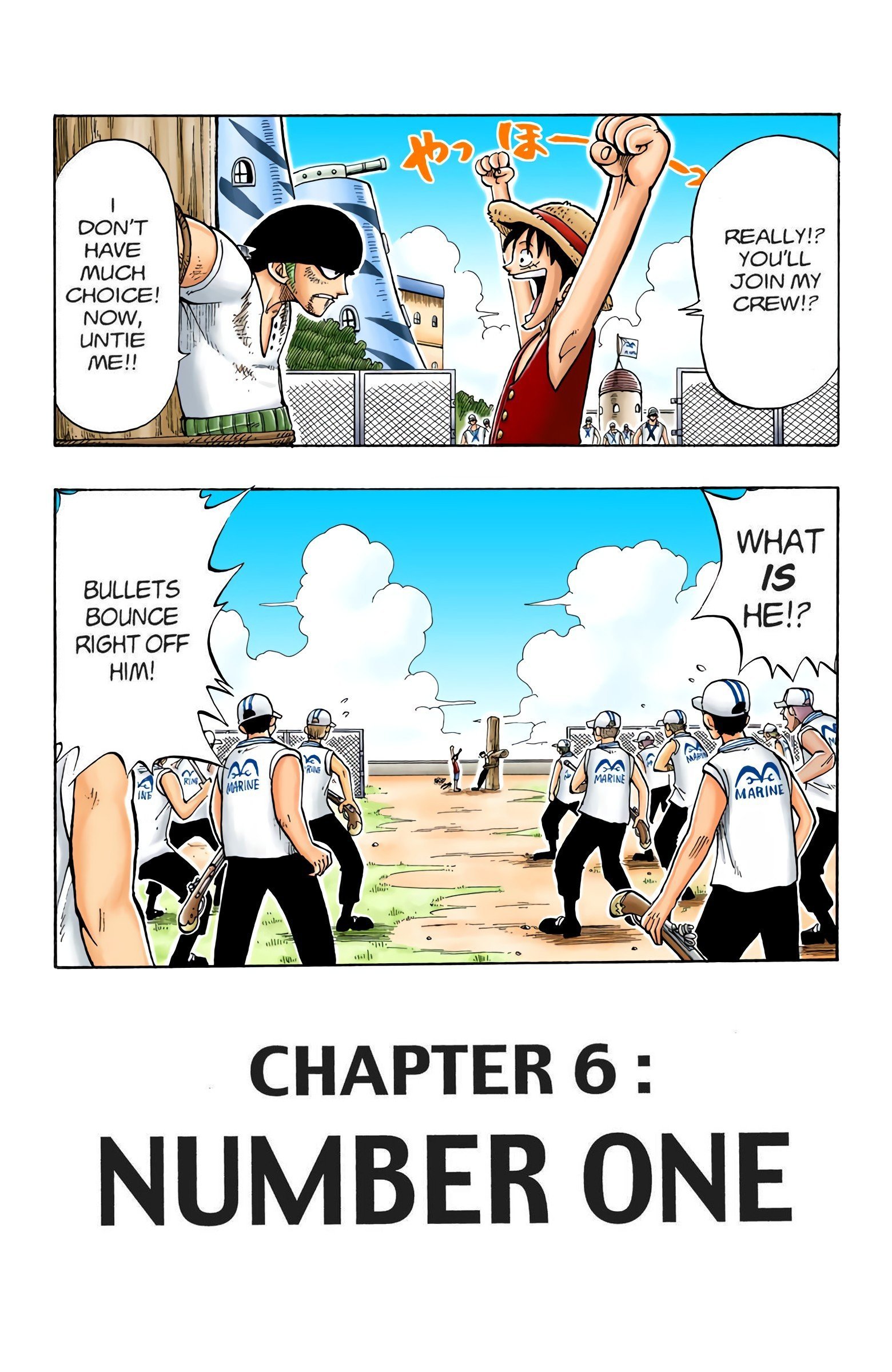 One Piece Colored Manga