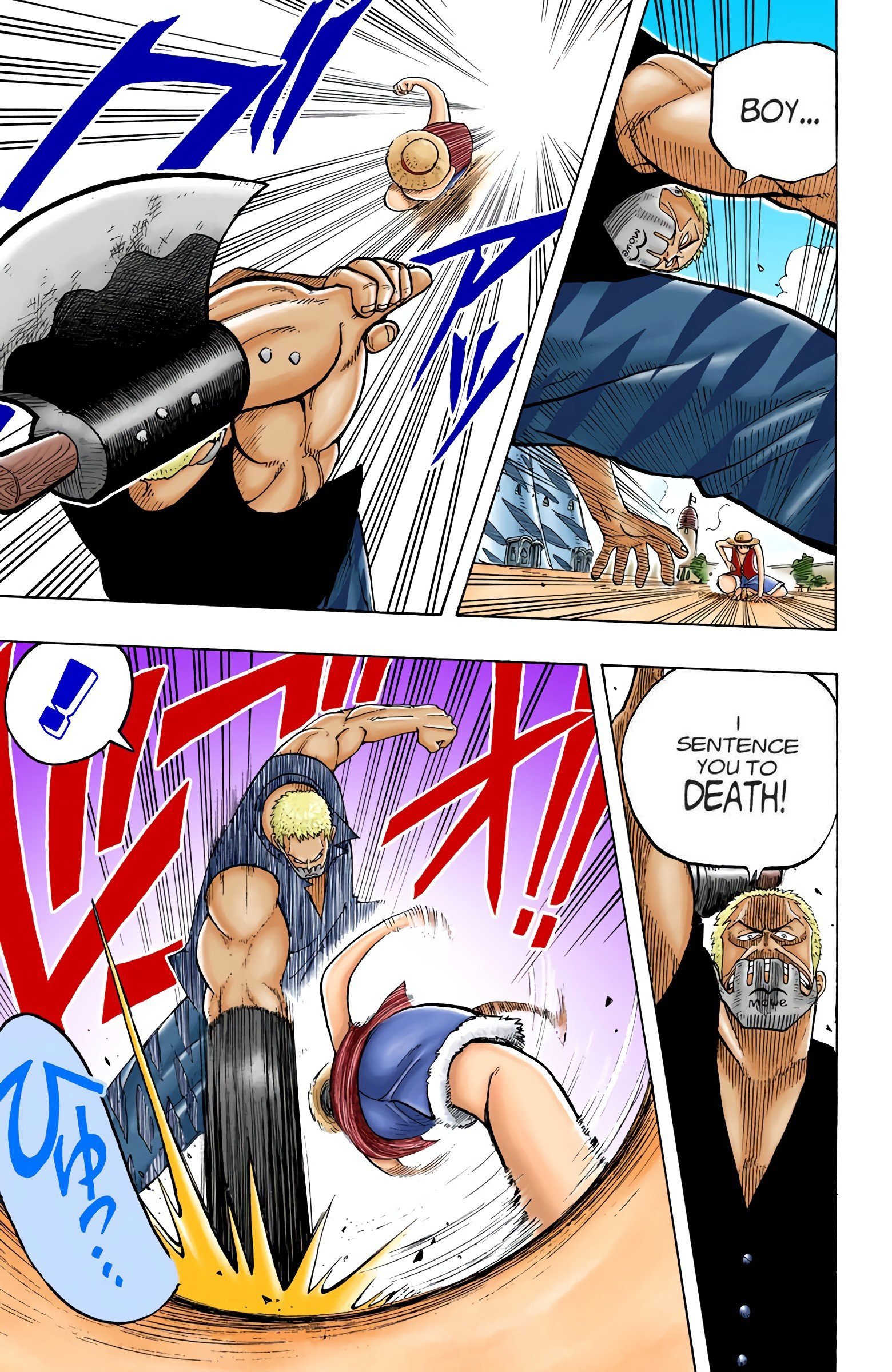 One Piece Colored Manga