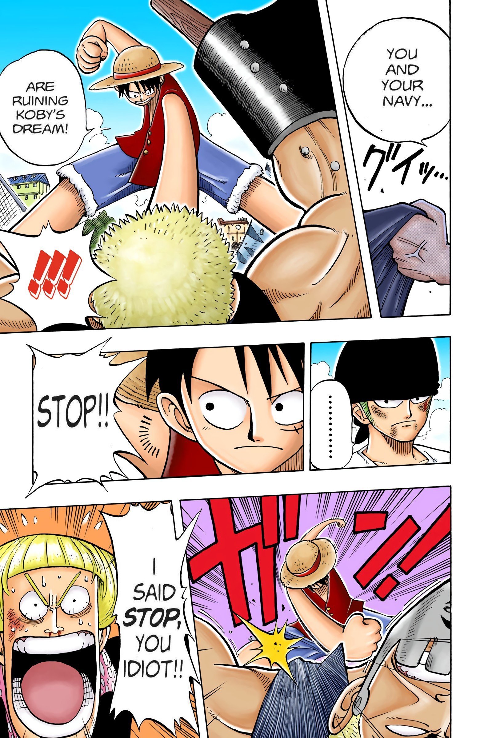 One Piece Colored Manga