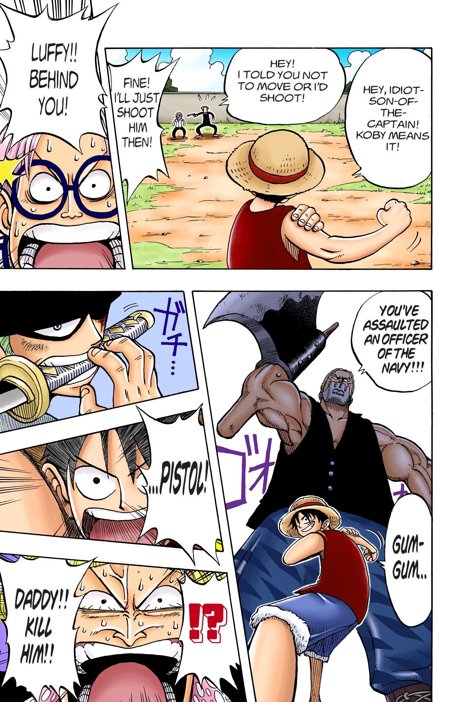 One Piece Colored Manga