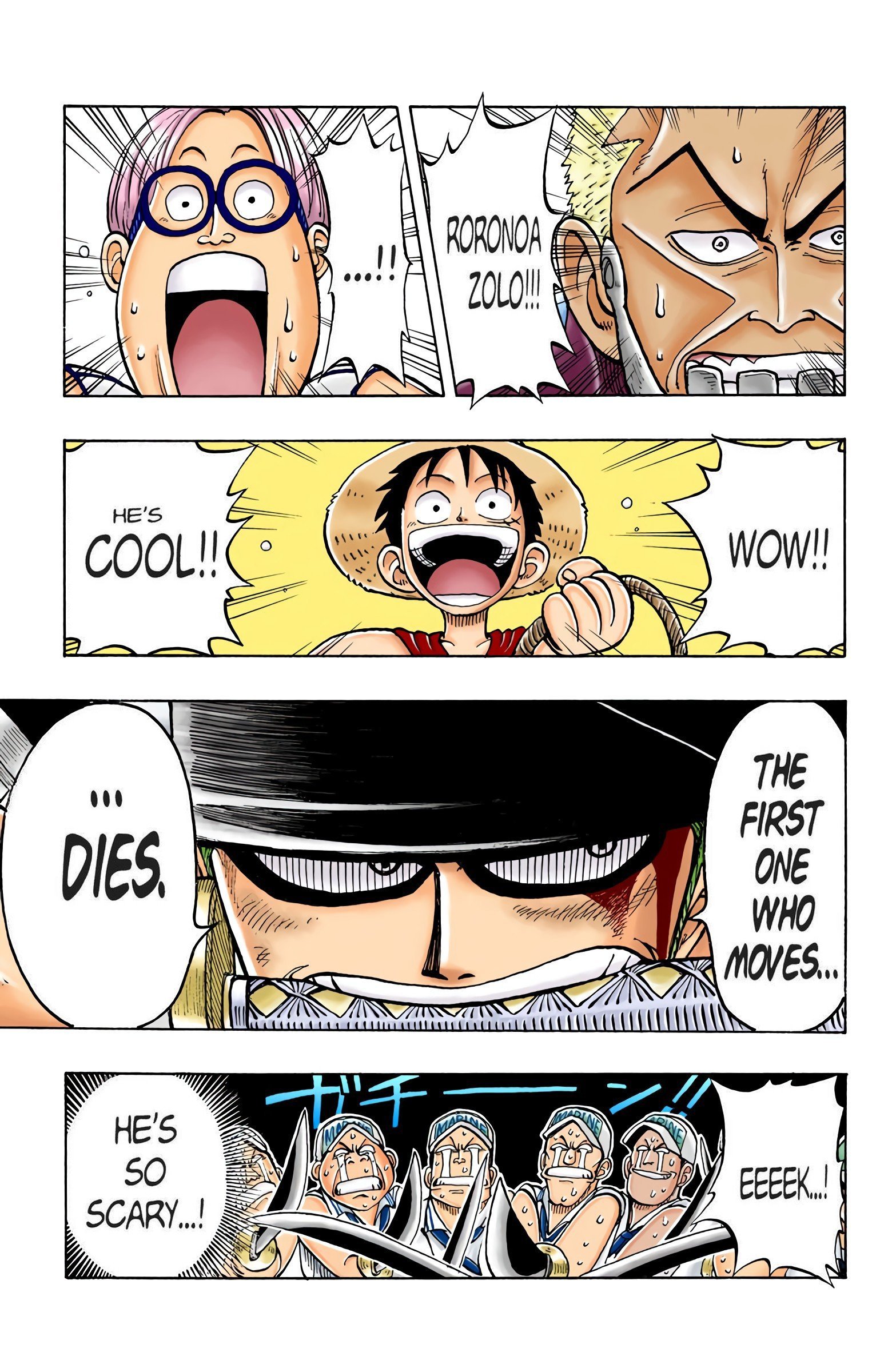 One Piece Colored Manga