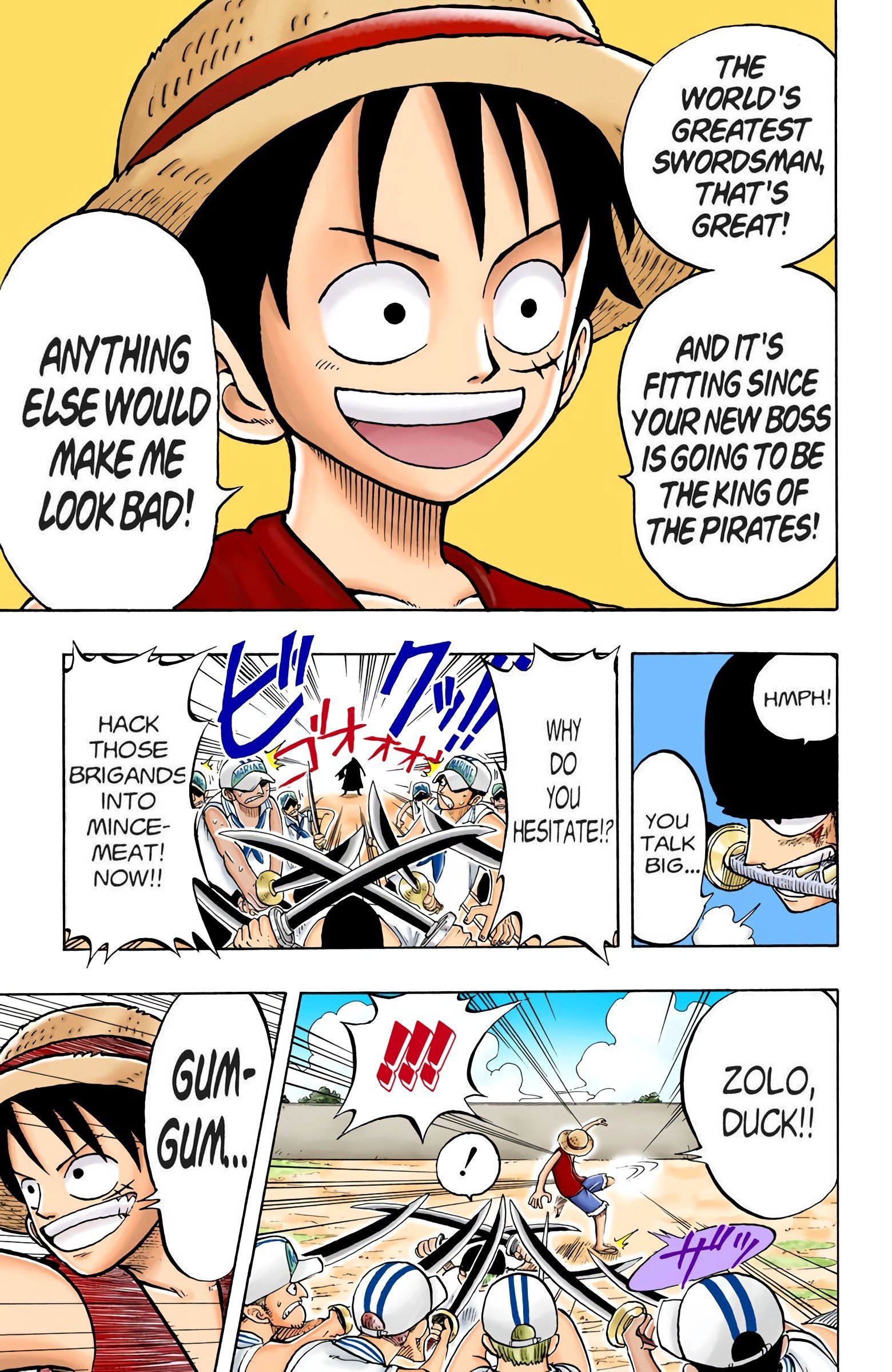 One Piece Colored Manga