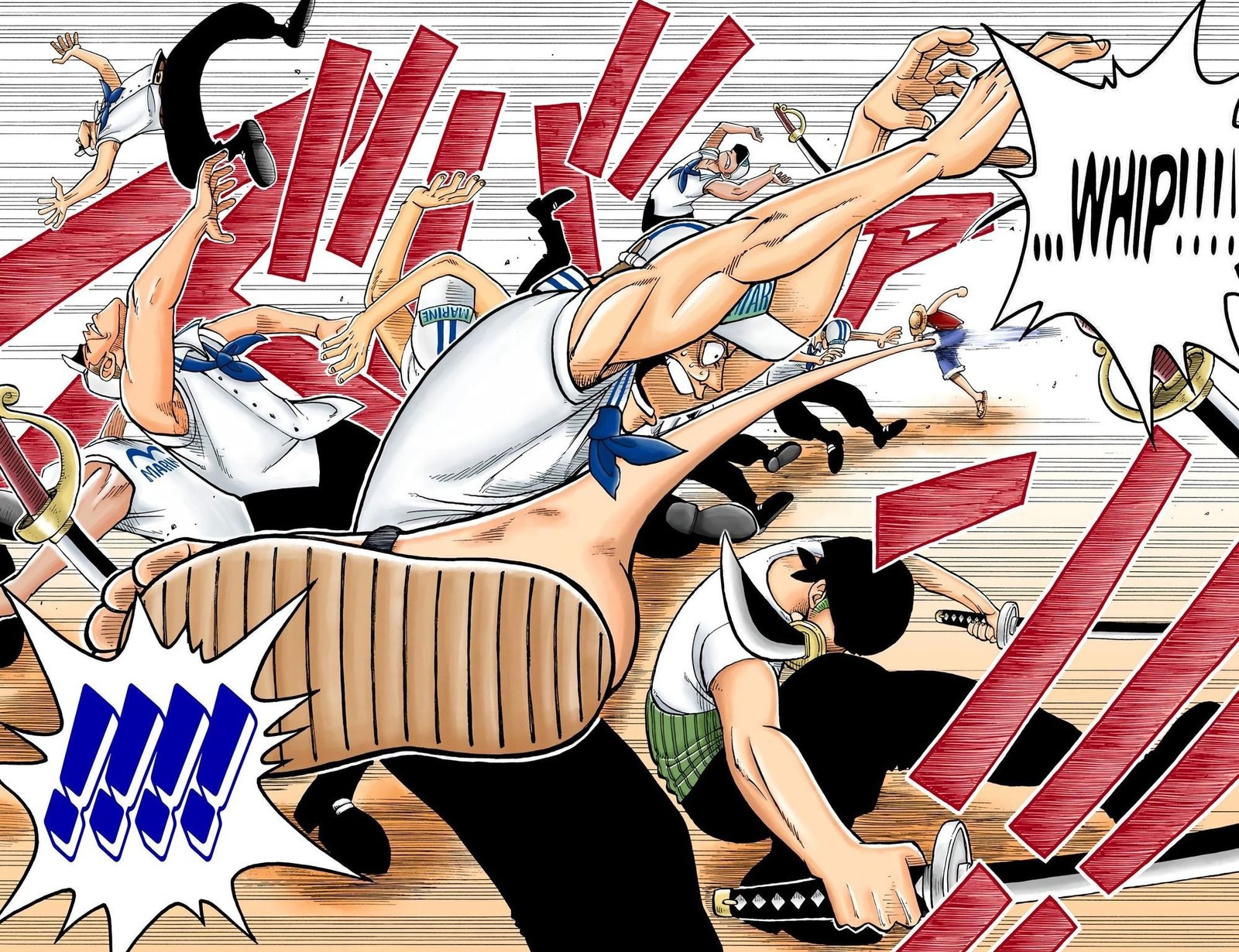 One Piece Colored Manga