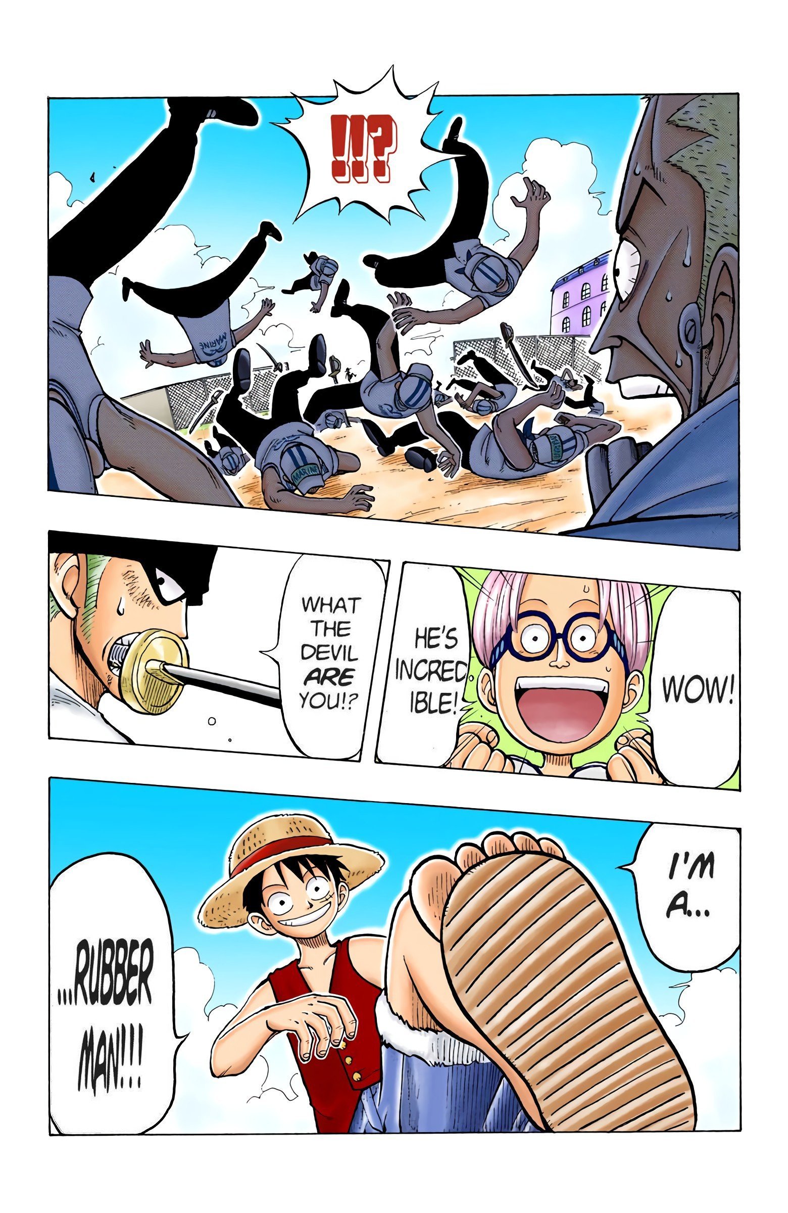 One Piece Colored Manga