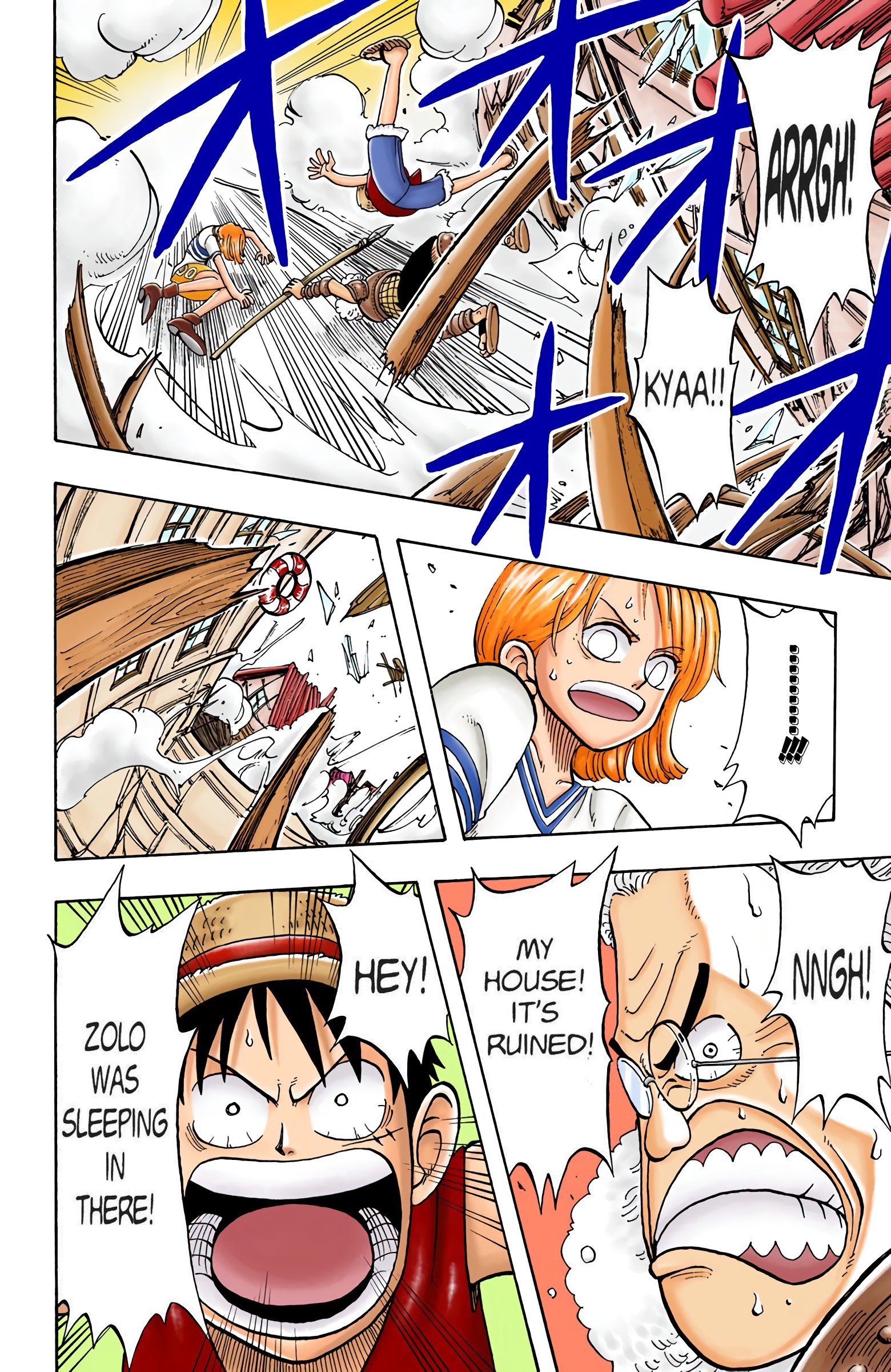 One Piece Colored Manga