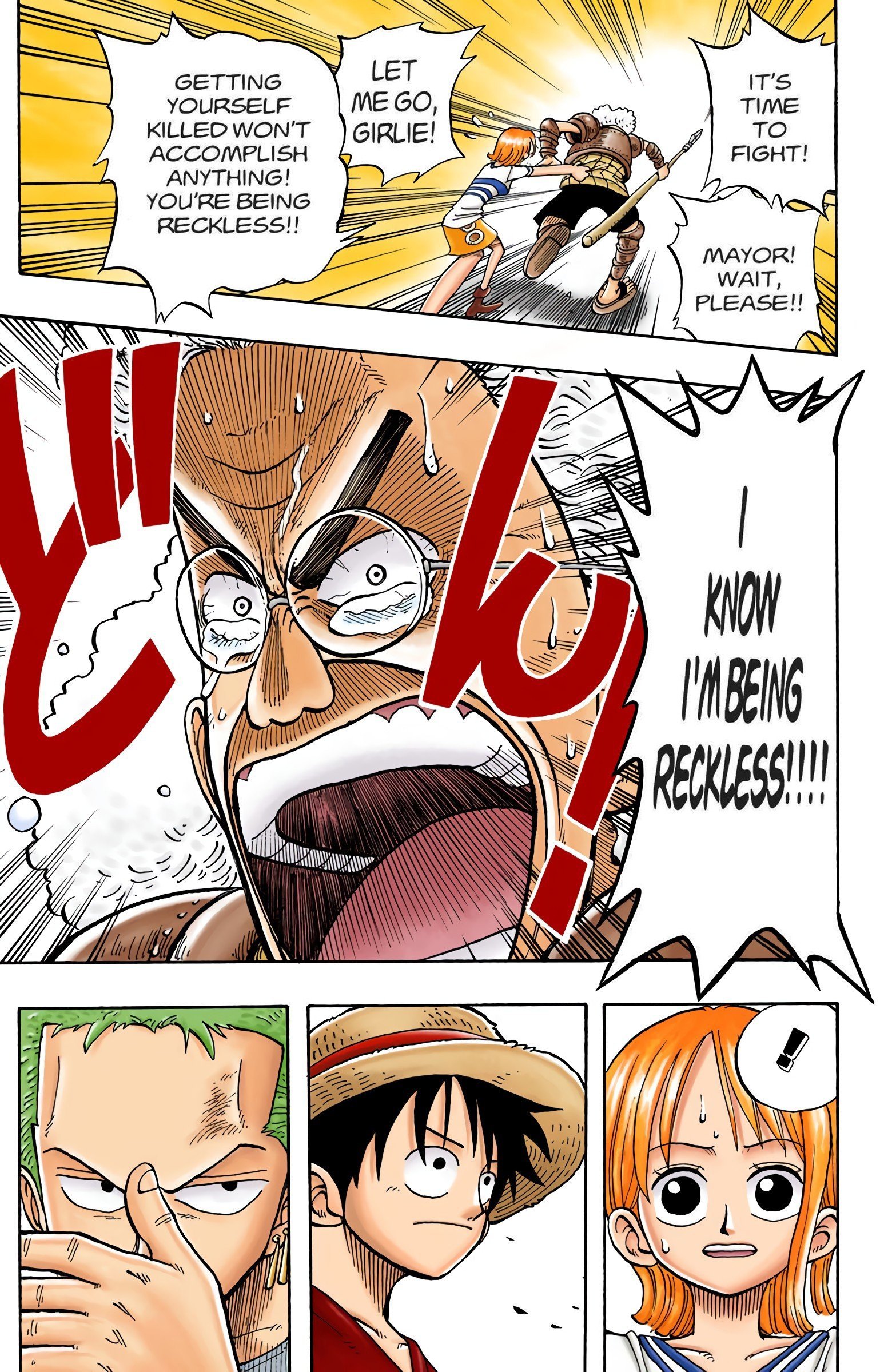 One Piece Colored Manga