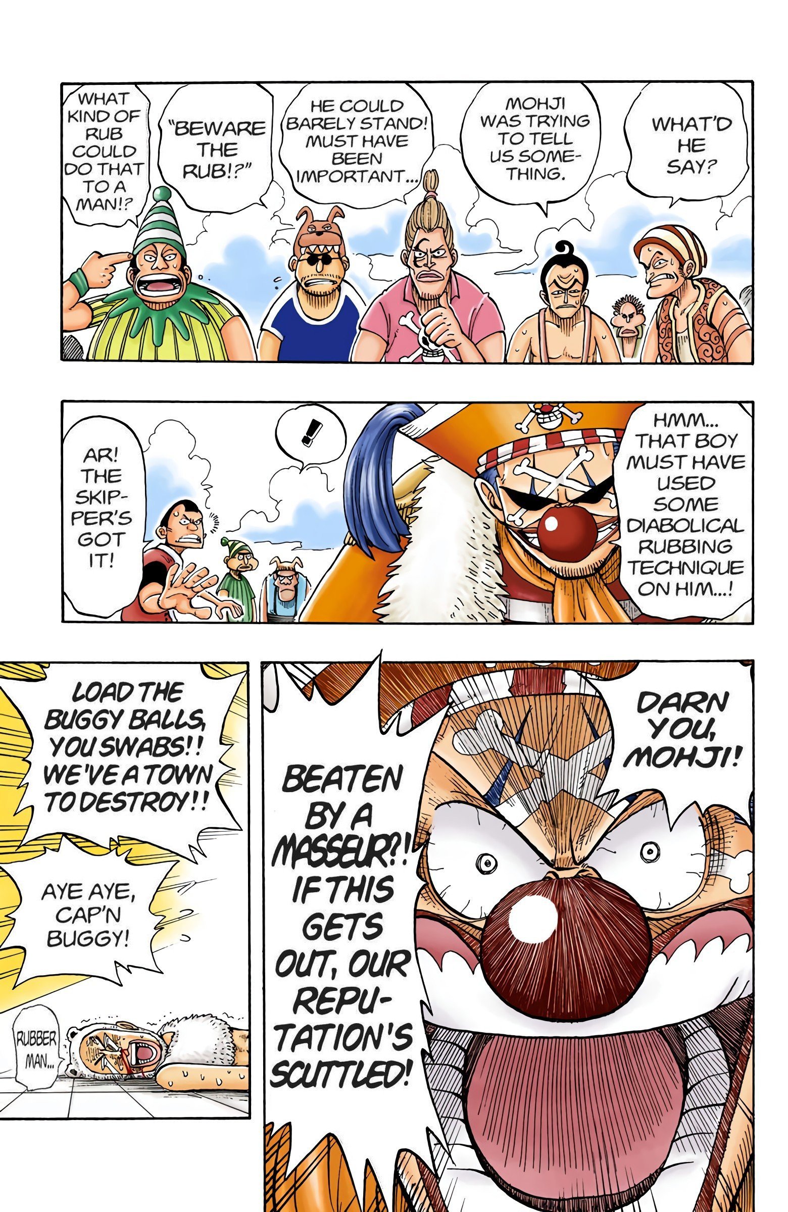 One Piece Colored Manga