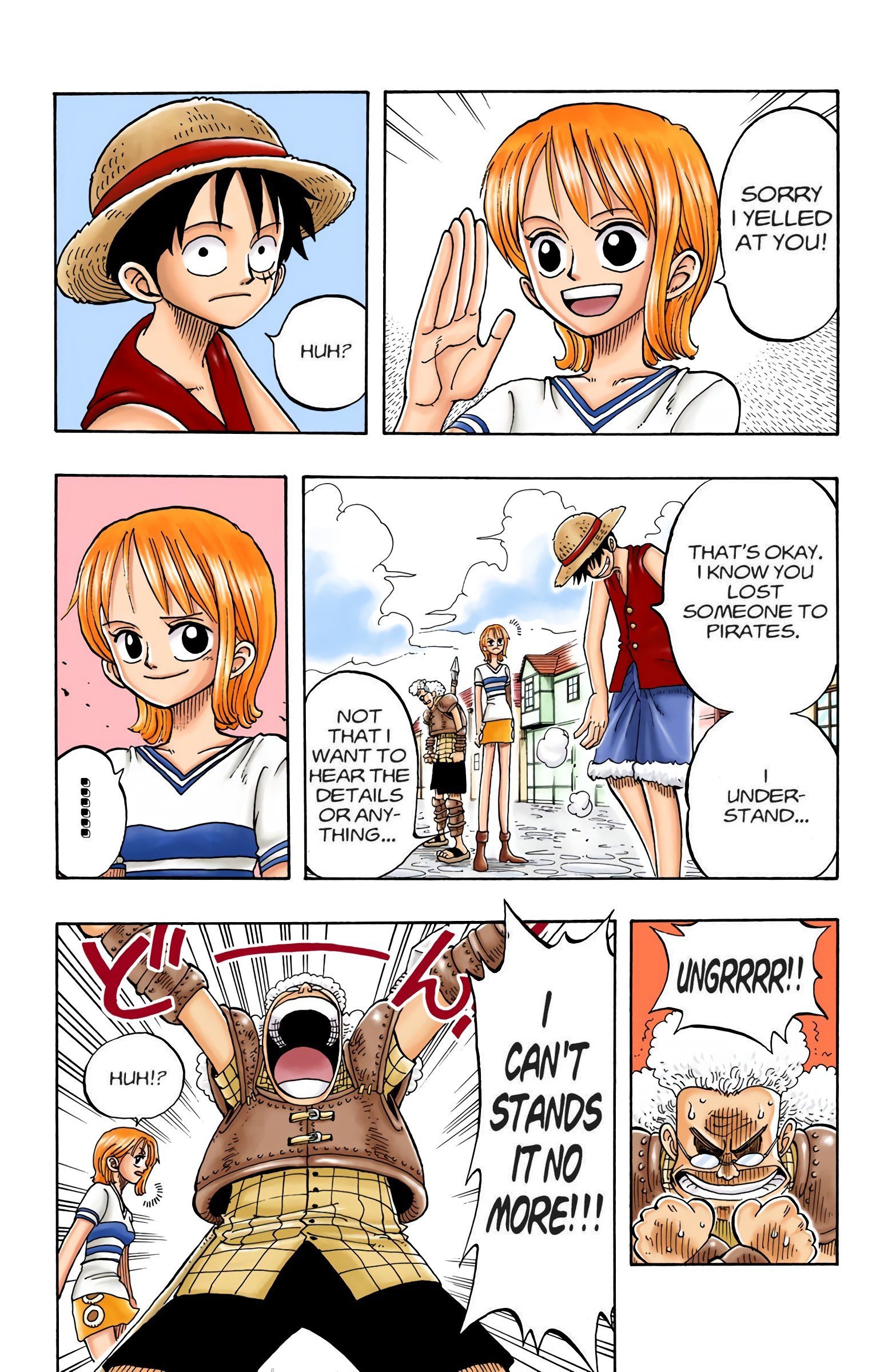 One Piece Colored Manga